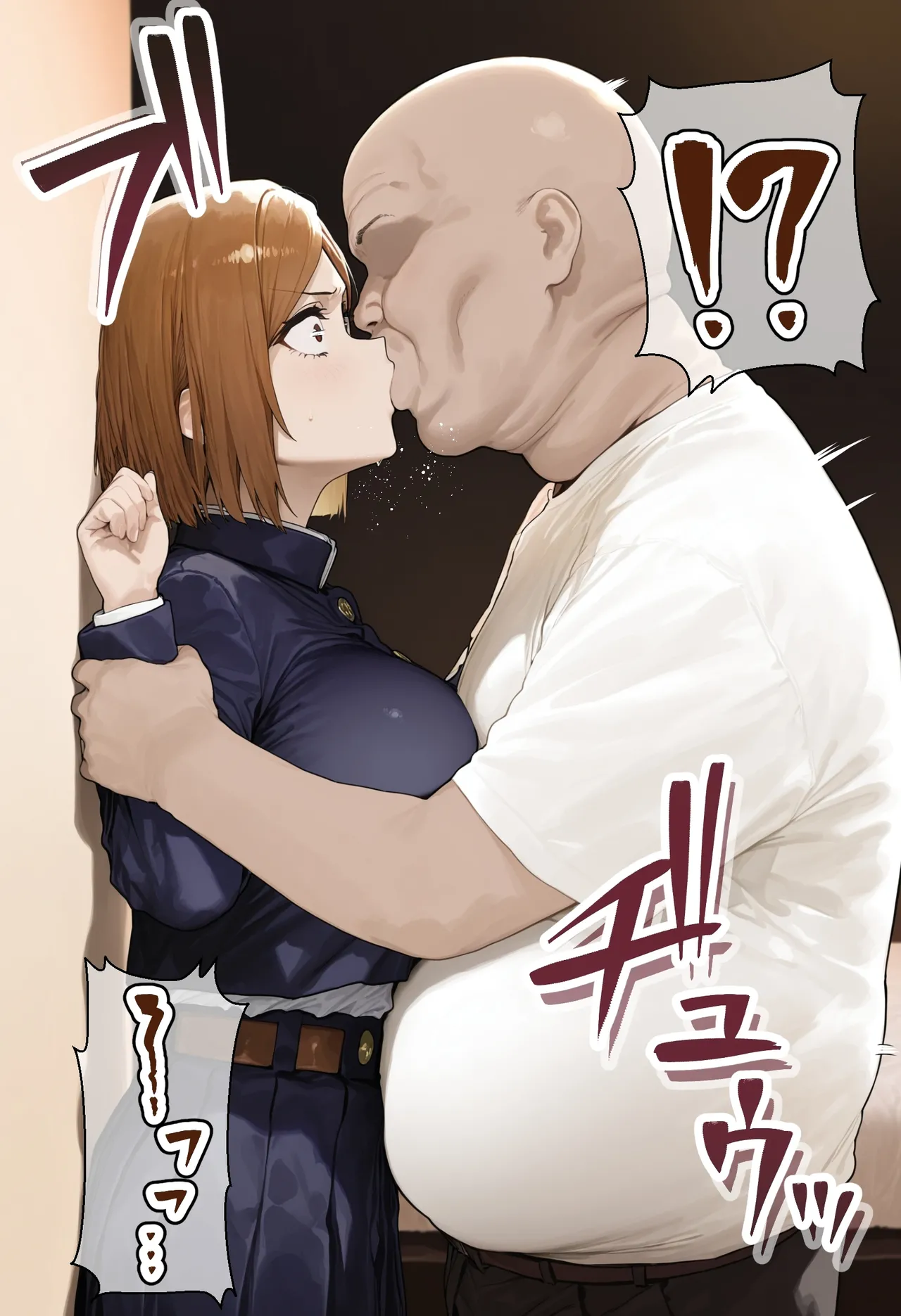 [AImalin 美少女がキモ男に妊娠させられる] Otokomasarina tsuyoki bishojo kugisaki nobara-chan wa haramase ojisan ni ochiru [AI Generated] 图片编号 20