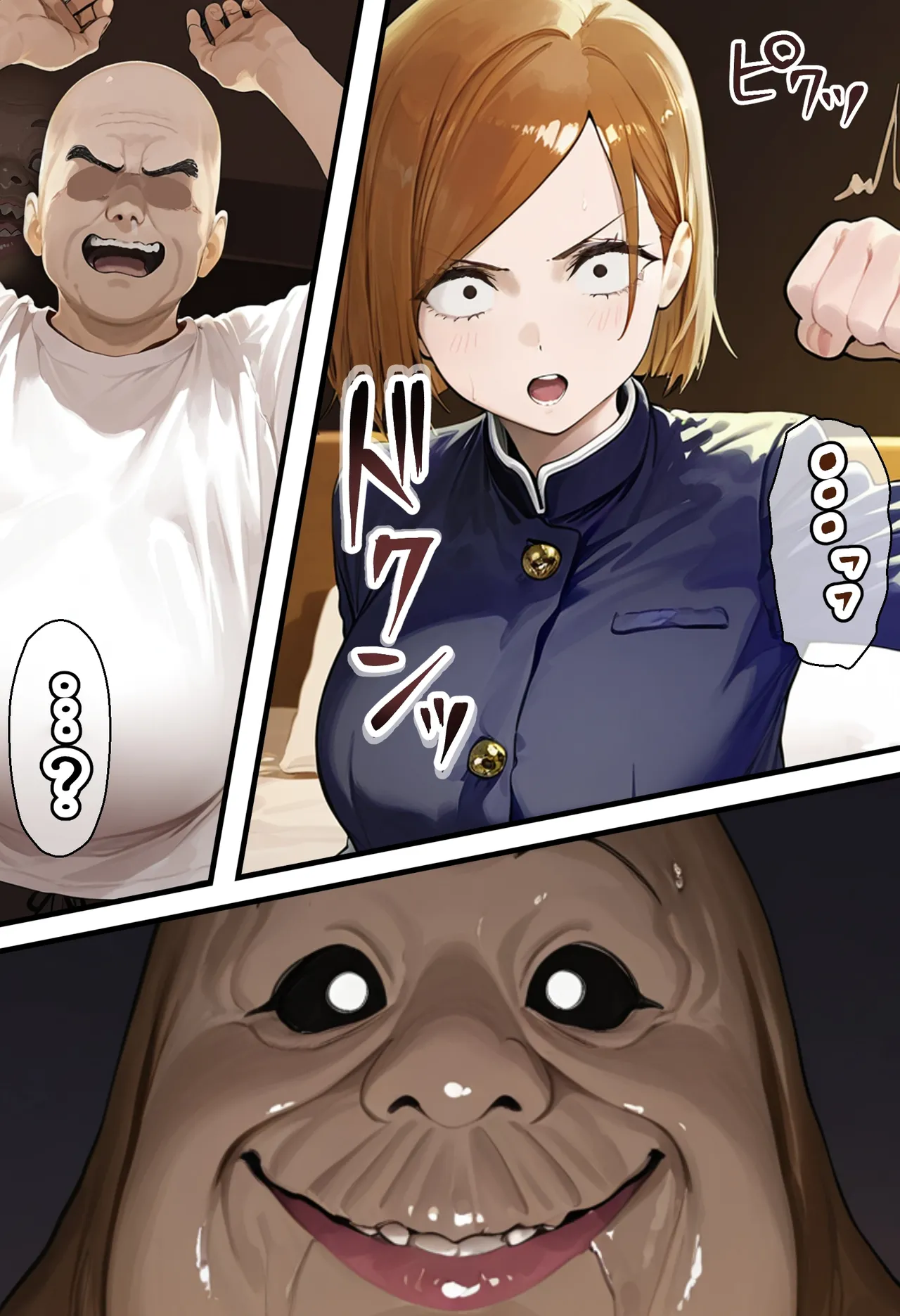 [AImalin 美少女がキモ男に妊娠させられる] Otokomasarina tsuyoki bishojo kugisaki nobara-chan wa haramase ojisan ni ochiru [AI Generated] 图片编号 26