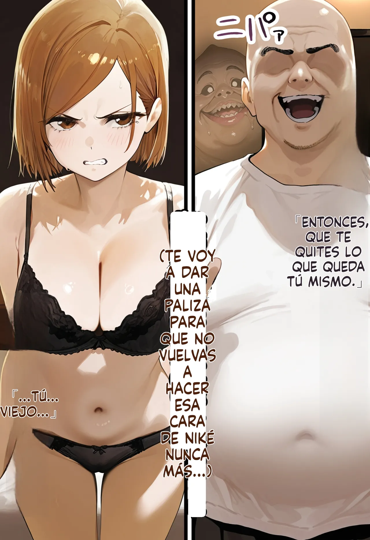 [AImalin 美少女がキモ男に妊娠させられる] Otokomasarina tsuyoki bishojo kugisaki nobara-chan wa haramase ojisan ni ochiru [AI Generated] 图片编号 34