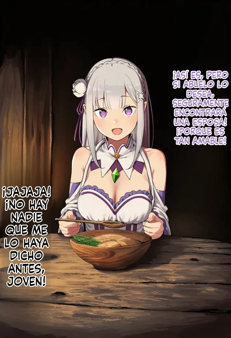[AImalin 美少女がキモ男に妊娠させられる] The noble half-elf Emilia is deceived by a remote peasant old man and forced into marriage [AI Generated] Bildnummer 11
