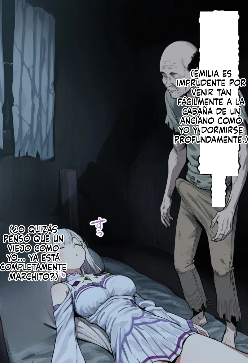 [AImalin 美少女がキモ男に妊娠させられる] The noble half-elf Emilia is deceived by a remote peasant old man and forced into marriage [AI Generated] Bildnummer 16