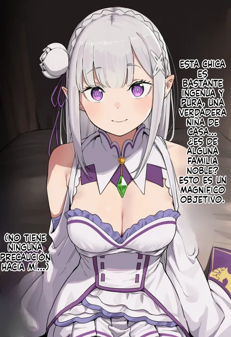[AImalin 美少女がキモ男に妊娠させられる] The noble half-elf Emilia is deceived by a remote peasant old man and forced into marriage [AI Generated] Bildnummer 23