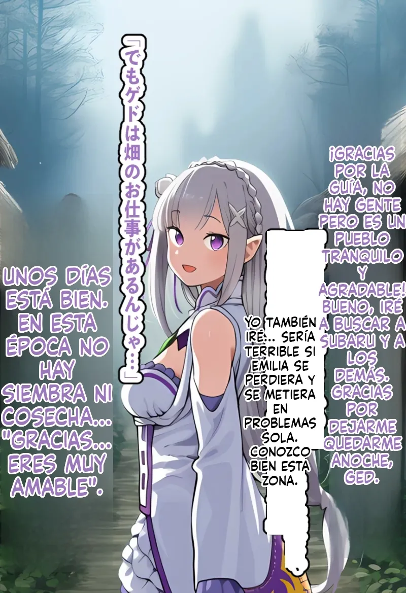 [AImalin 美少女がキモ男に妊娠させられる] The noble half-elf Emilia is deceived by a remote peasant old man and forced into marriage [AI Generated] Bildnummer 24