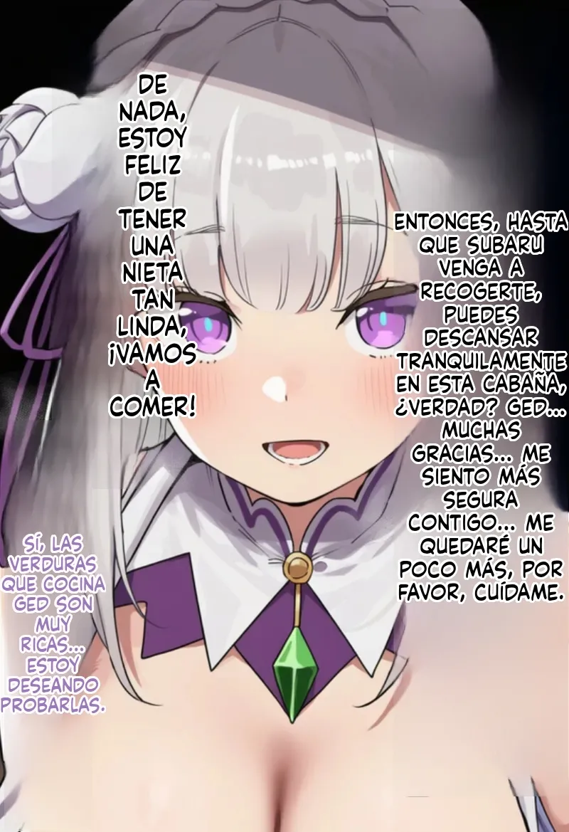 [AImalin 美少女がキモ男に妊娠させられる] The noble half-elf Emilia is deceived by a remote peasant old man and forced into marriage [AI Generated] Bildnummer 29