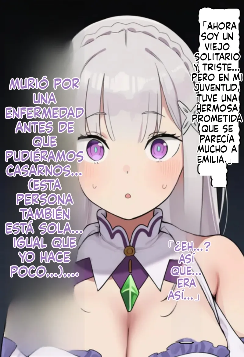 [AImalin 美少女がキモ男に妊娠させられる] The noble half-elf Emilia is deceived by a remote peasant old man and forced into marriage [AI Generated] Bildnummer 33