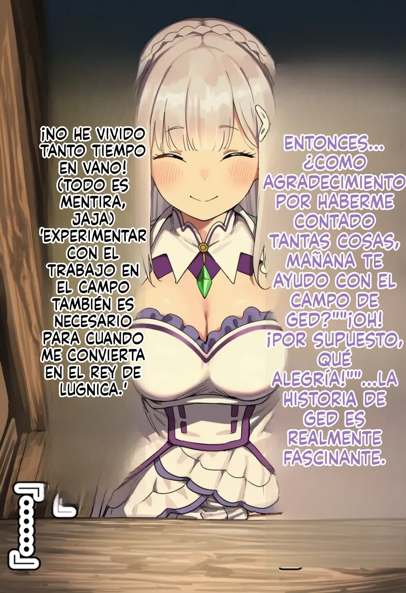 [AImalin 美少女がキモ男に妊娠させられる] The noble half-elf Emilia is deceived by a remote peasant old man and forced into marriage [AI Generated] Bildnummer 37