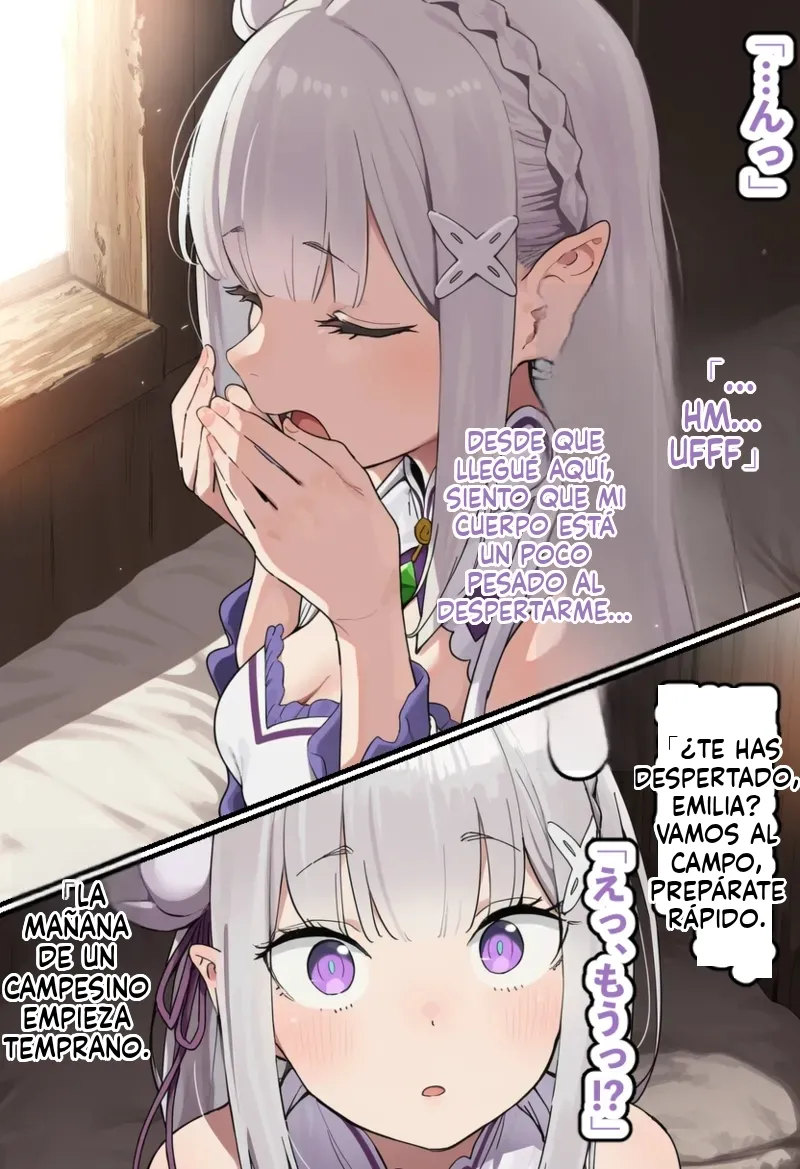 [AImalin 美少女がキモ男に妊娠させられる] The noble half-elf Emilia is deceived by a remote peasant old man and forced into marriage [AI Generated] Bildnummer 40