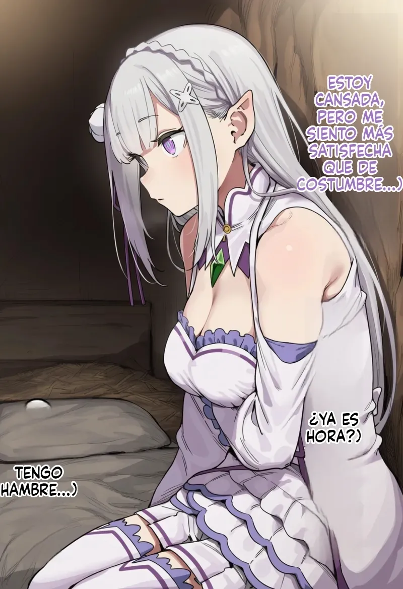 [AImalin 美少女がキモ男に妊娠させられる] The noble half-elf Emilia is deceived by a remote peasant old man and forced into marriage [AI Generated] Bildnummer 44