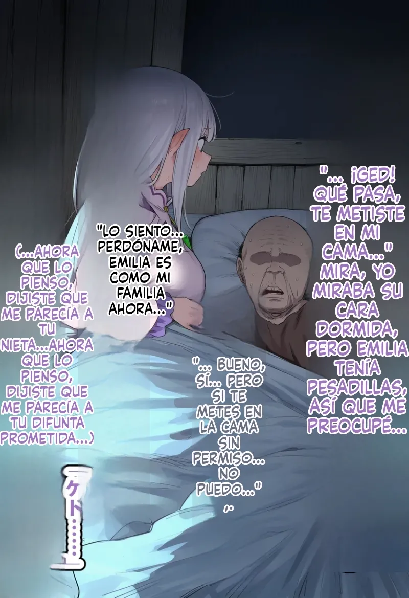 [AImalin 美少女がキモ男に妊娠させられる] The noble half-elf Emilia is deceived by a remote peasant old man and forced into marriage [AI Generated] Bildnummer 62