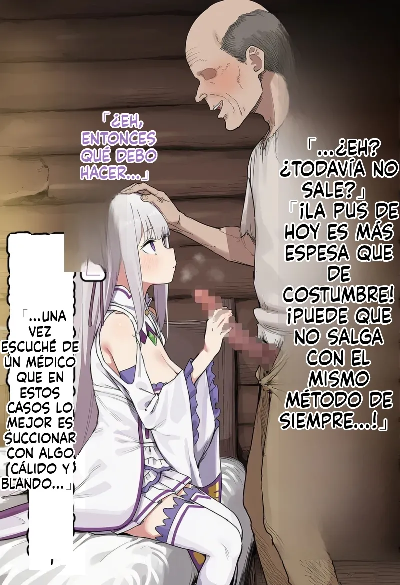 [AImalin 美少女がキモ男に妊娠させられる] The noble half-elf Emilia is deceived by a remote peasant old man and forced into marriage [AI Generated] Bildnummer 66