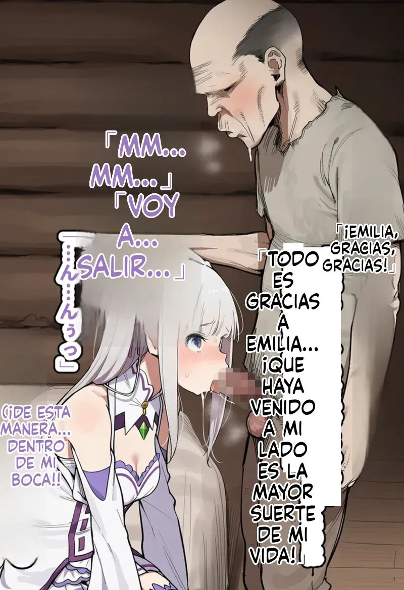 [AImalin 美少女がキモ男に妊娠させられる] The noble half-elf Emilia is deceived by a remote peasant old man and forced into marriage [AI Generated] Bildnummer 69