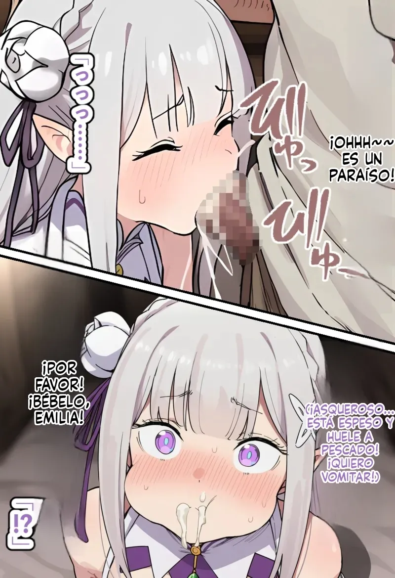 [AImalin 美少女がキモ男に妊娠させられる] The noble half-elf Emilia is deceived by a remote peasant old man and forced into marriage [AI Generated] Bildnummer 70
