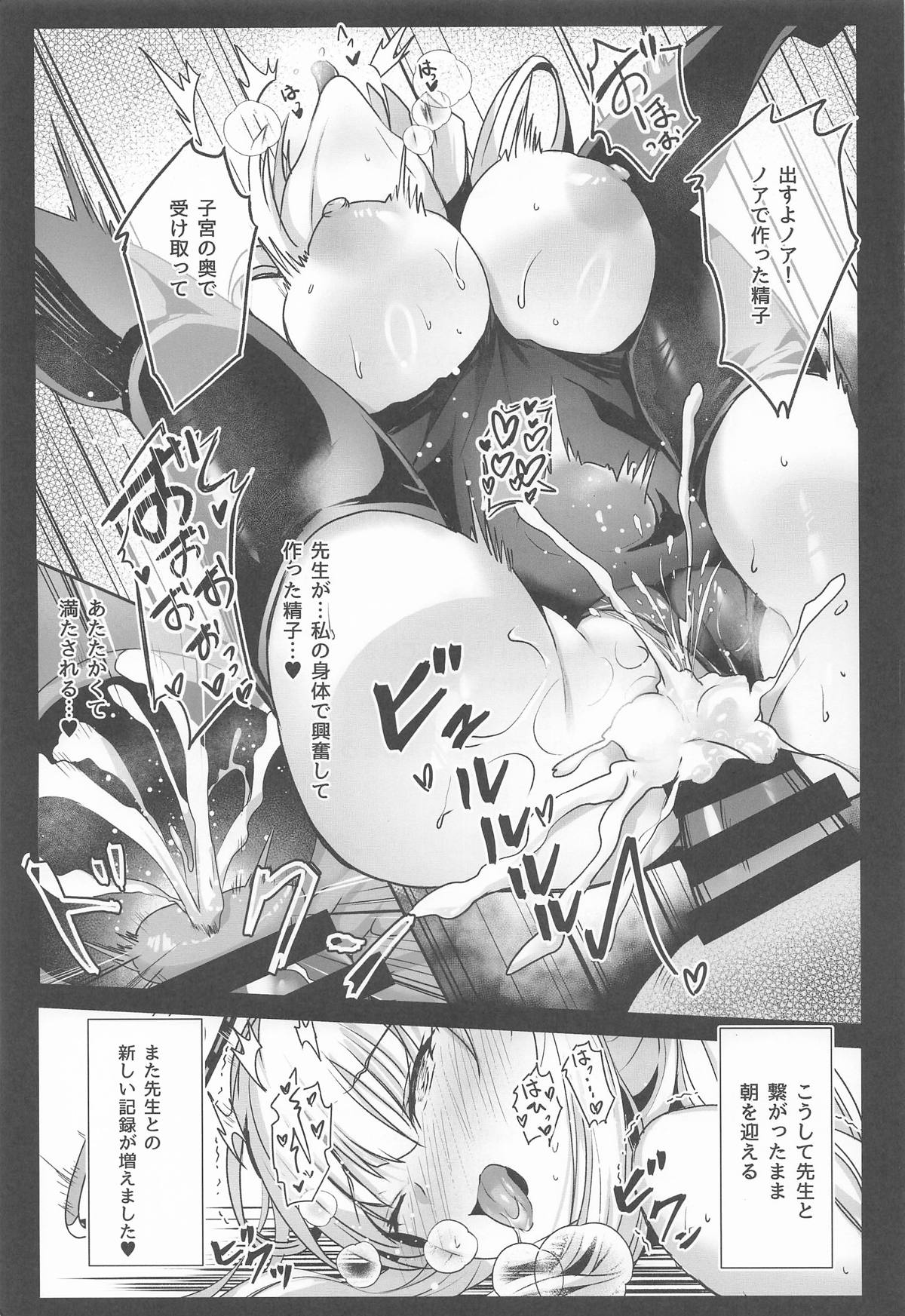 (C107) [Dorayakiya (Inoue Takuya)]  Noa-chan no Motto Ecchi Hon (Blue Archive) 画像番号 20