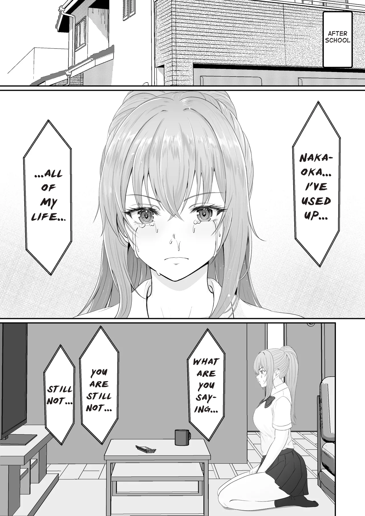 [Sanbalkin] Half Gimai to no Amai Nichijou to Noumitsu Sex [English] 图片编号 12