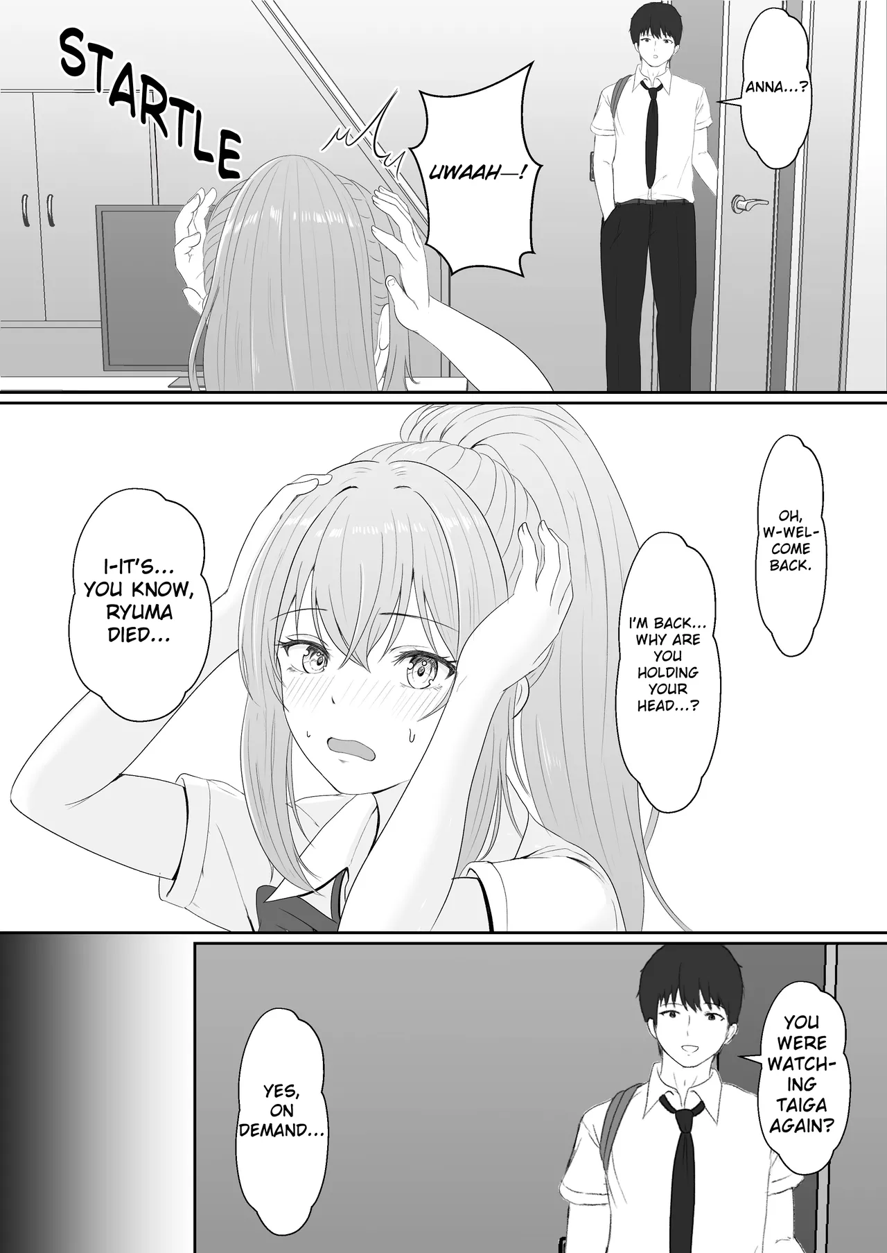 [Sanbalkin] Half Gimai to no Amai Nichijou to Noumitsu Sex [English] 图片编号 17