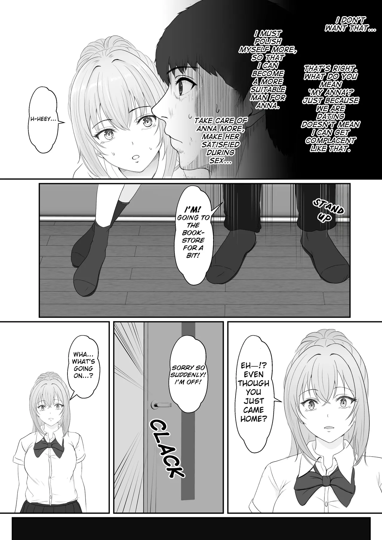 [Sanbalkin] Half Gimai to no Amai Nichijou to Noumitsu Sex [English] 图片编号 23