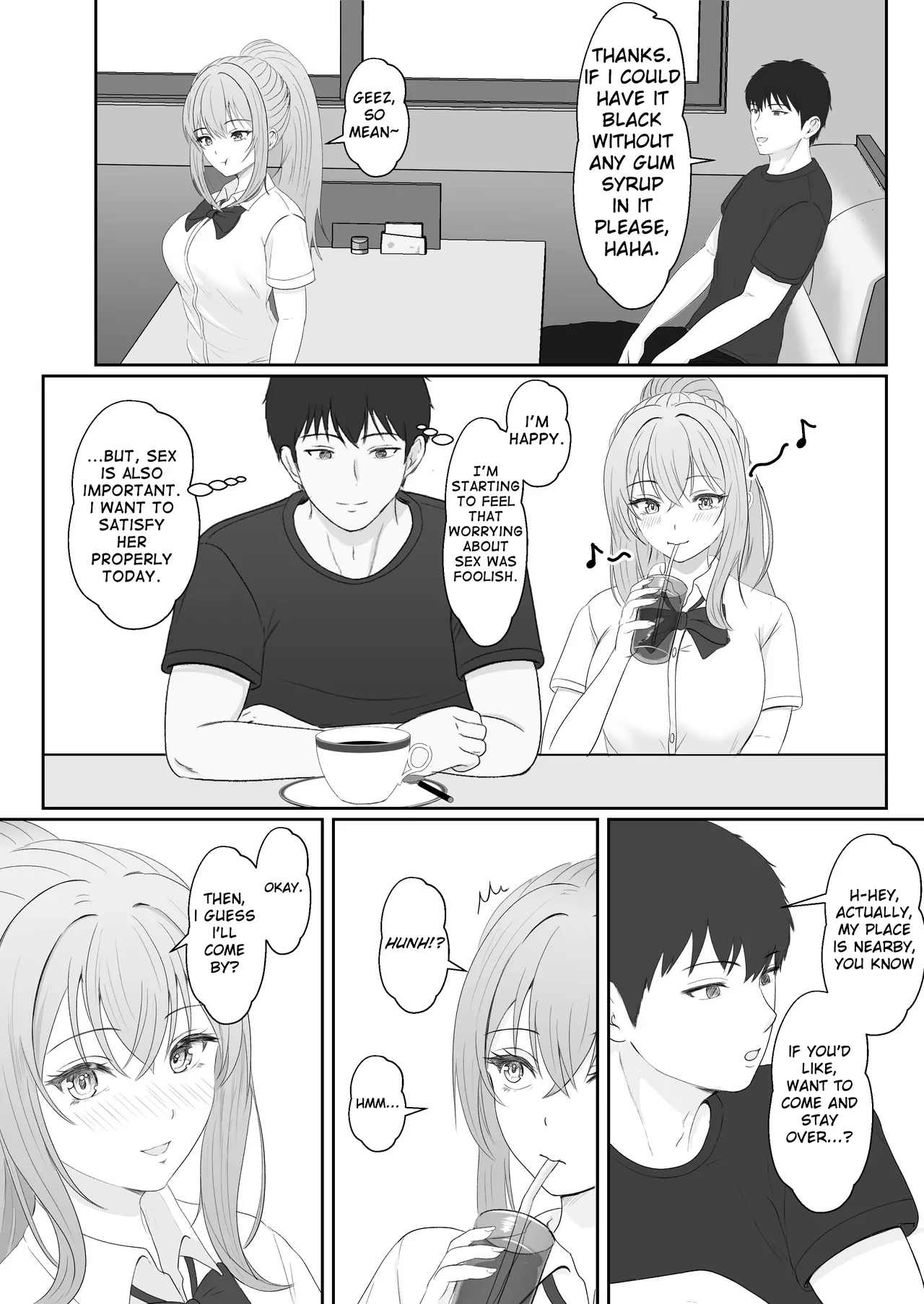 [Sanbalkin] Half Gimai to no Amai Nichijou to Noumitsu Sex [English] 图片编号 35