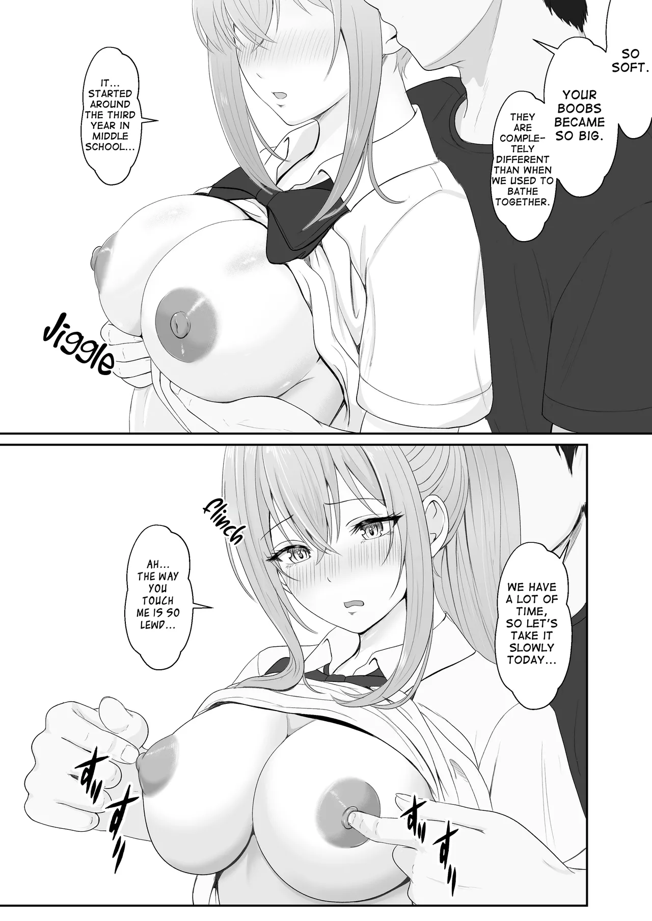 [Sanbalkin] Half Gimai to no Amai Nichijou to Noumitsu Sex [English] 图片编号 38