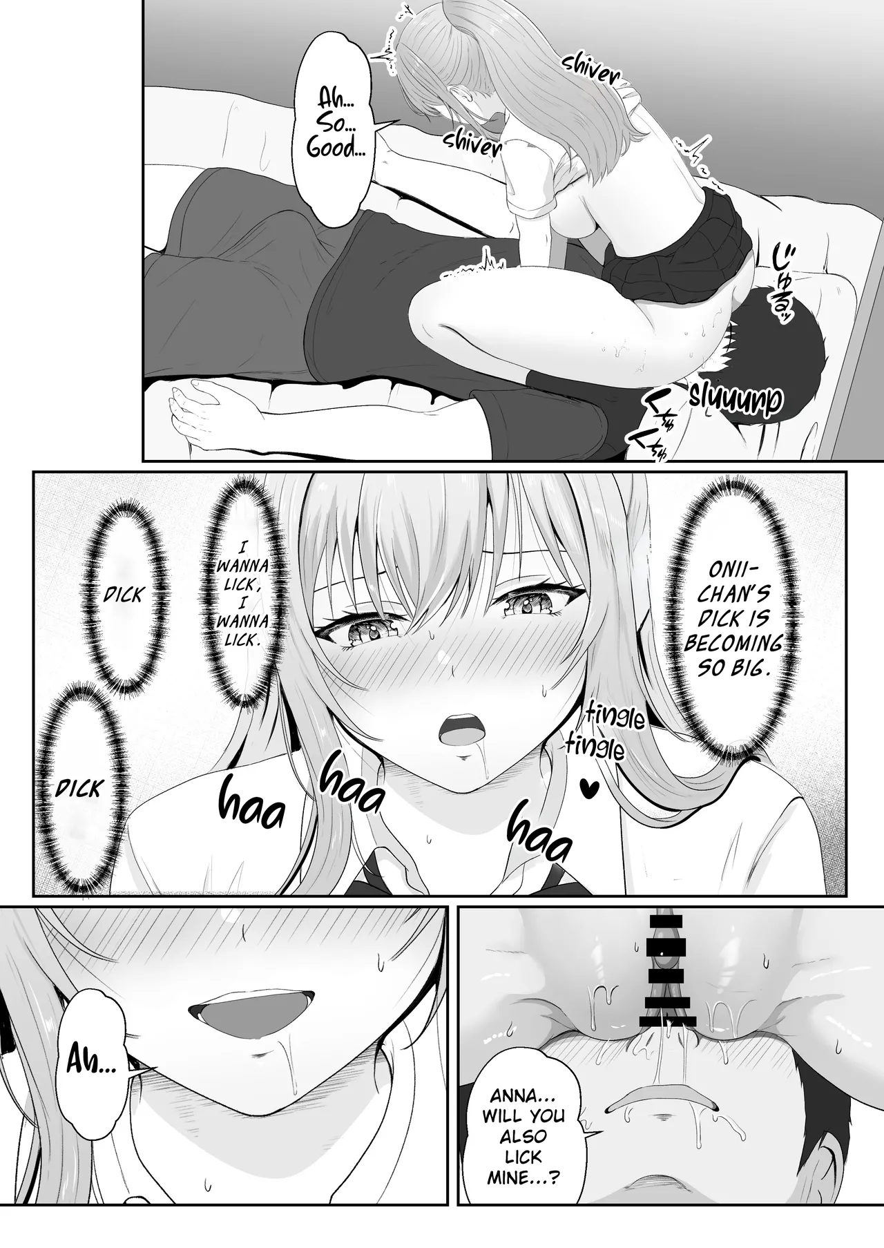 [Sanbalkin] Half Gimai to no Amai Nichijou to Noumitsu Sex [English] 图片编号 54