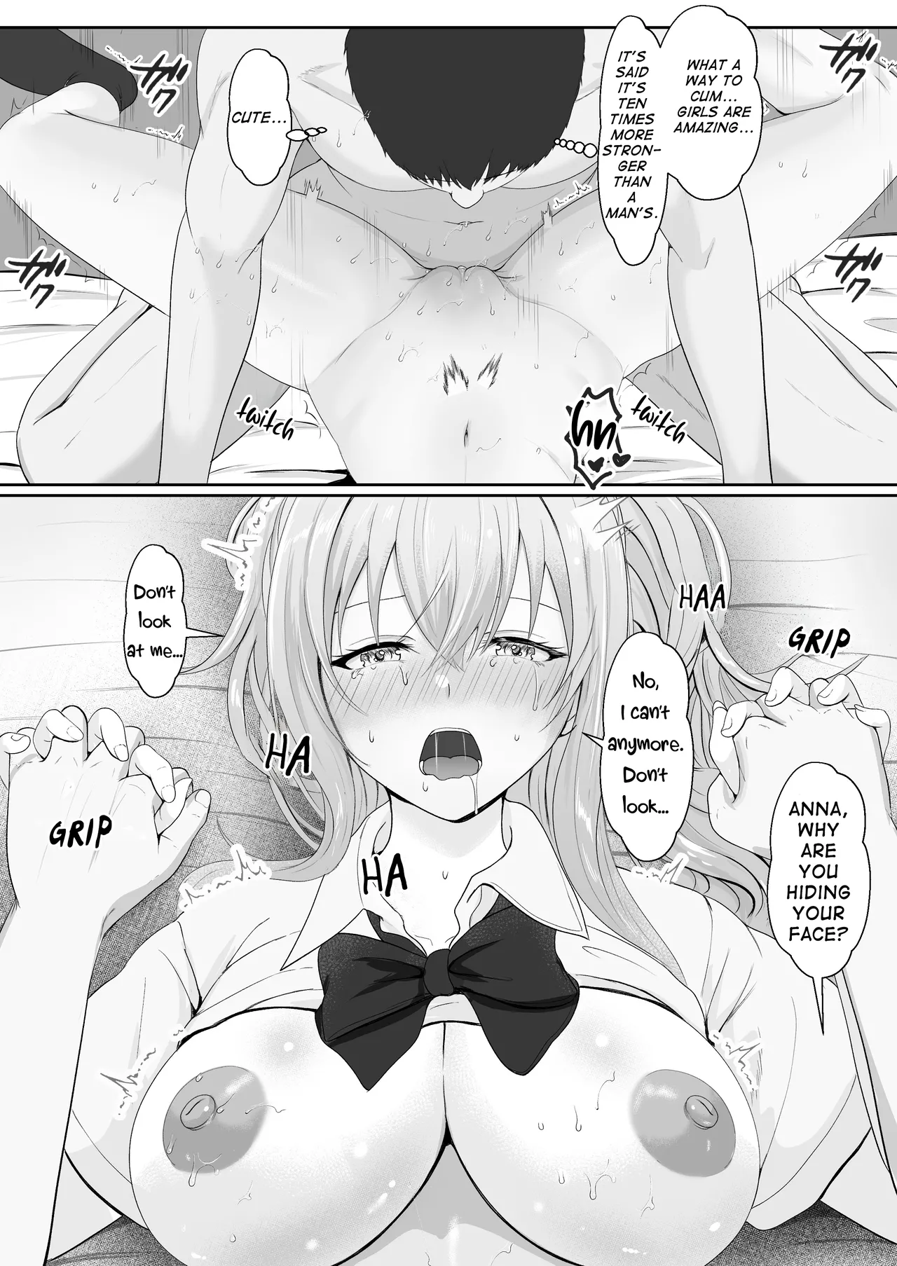 [Sanbalkin] Half Gimai to no Amai Nichijou to Noumitsu Sex [English] 图片编号 65