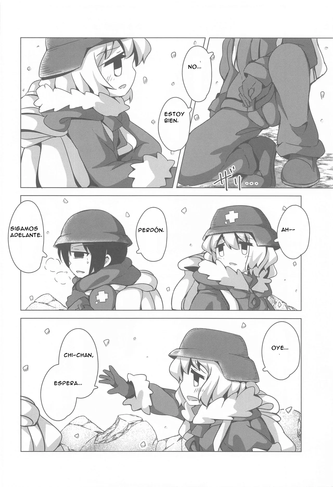 (C93) [Gokakukansuu (Tokunaga)] Endless Journey (Shoujo Shuumatsu Ryokou) [Spanish] [CristoferDeLosAndes] imagen número 8