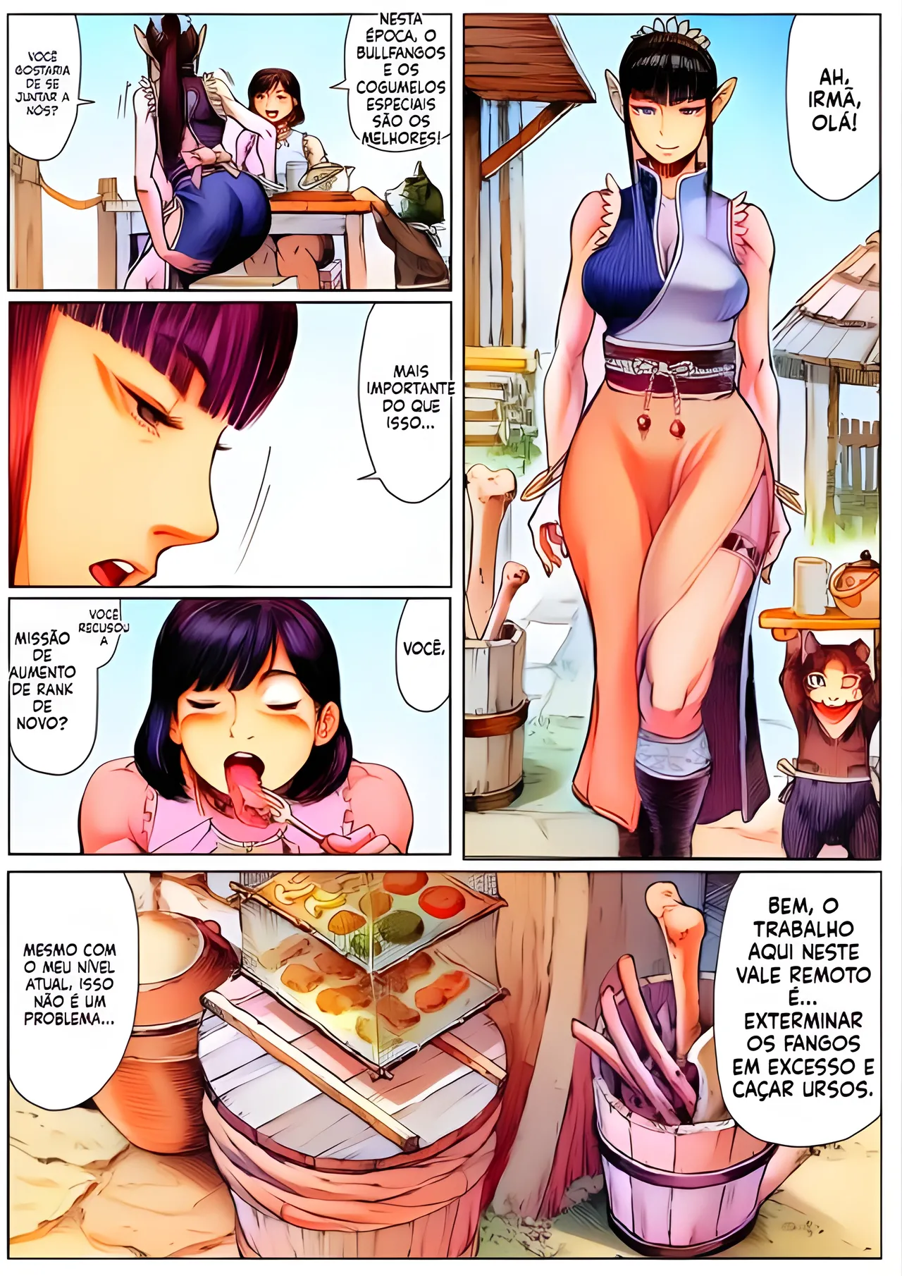 MonHan! Kuishinbou Hunter no OO Report (COLOR VERSION) numero di immagine  3