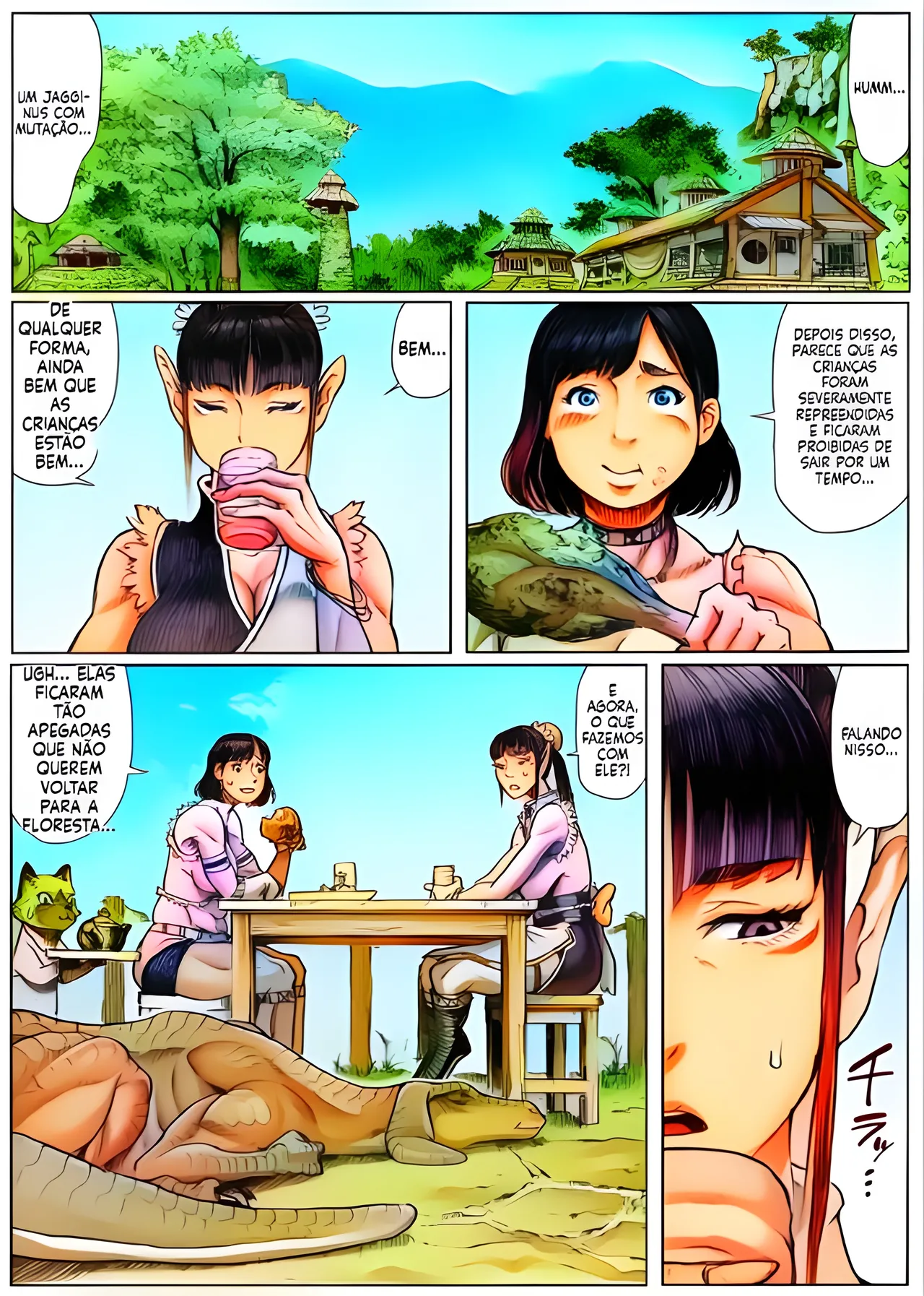 MonHan! Kuishinbou Hunter no OO Report (COLOR VERSION) numero di immagine  27