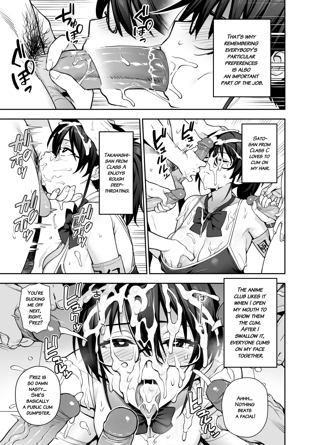 [TRY&Hougen Futari Shakai (TRY Hougen)] Atarashii Fuuki Iinchou wa Kyonyuu Sugiru Ken 3 [English] Bildnummer 9