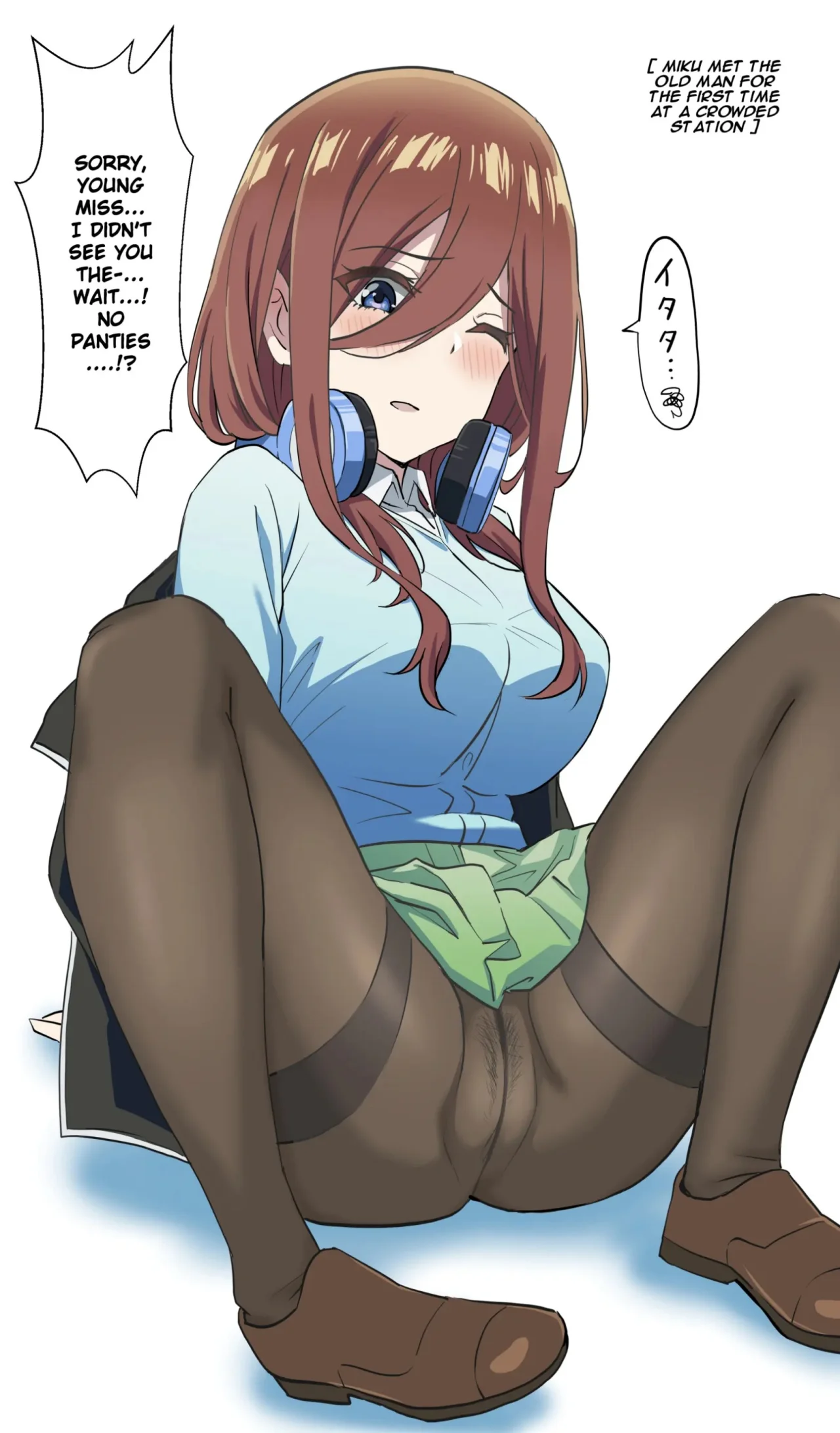 [Chiri Akuta] Miku's reckless prostitution｜La Prostitución Imprudente de Miku (Gotoubun no Hanayome) [Spanish] [Darkss 153] 图片编号 12