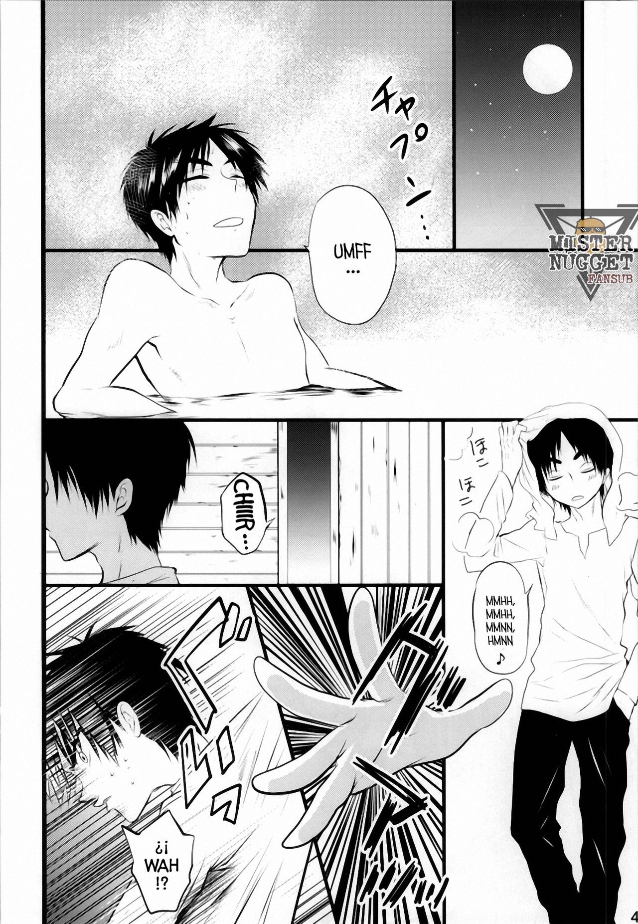 (C85) [Butterfly (Ossan)] Kawaii... no de shingeki suru (Shingeki no Kyojin) [Spanish] [Mister Nugget] image number 3