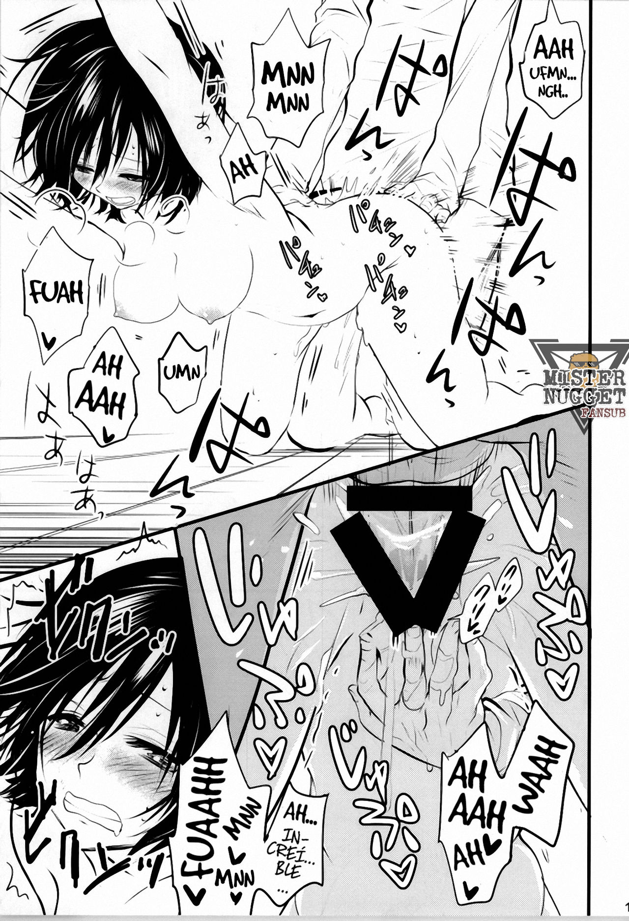 (C85) [Butterfly (Ossan)] Kawaii... no de shingeki suru (Shingeki no Kyojin) [Spanish] [Mister Nugget] image number 16