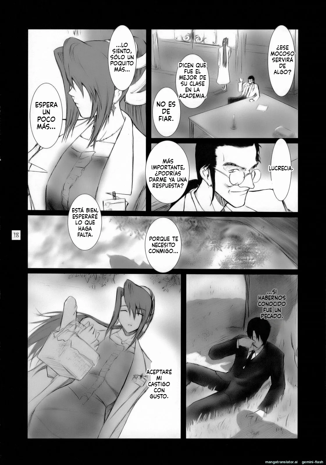 (C71) [Kokonokiya (Kokonoki Nao)] Lucrecia I (Final Fantasy VII: Dirge of Cerberus) [Spanish] [MTL] 17eme image