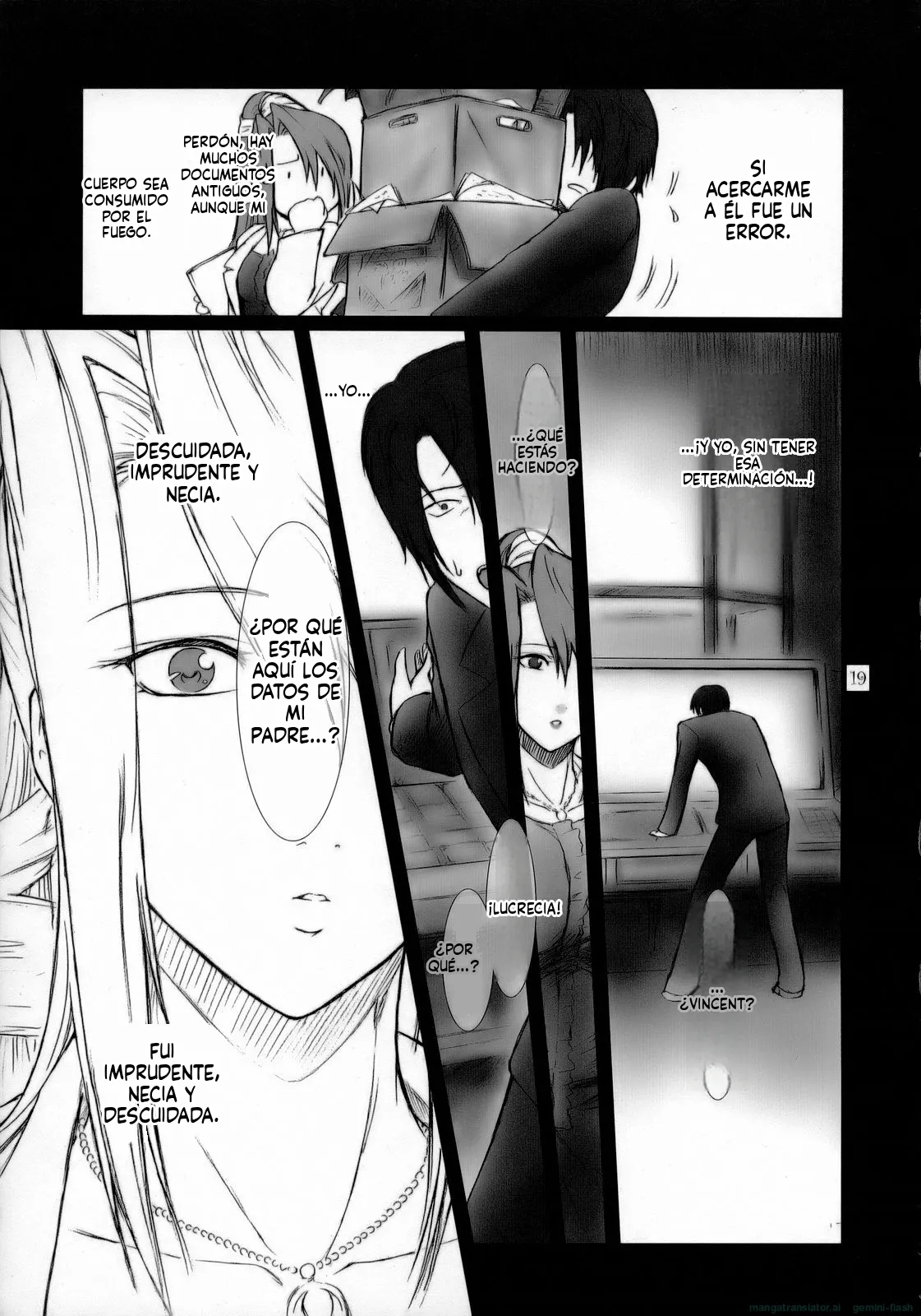 (C71) [Kokonokiya (Kokonoki Nao)] Lucrecia I (Final Fantasy VII: Dirge of Cerberus) [Spanish] [MTL] 18eme image