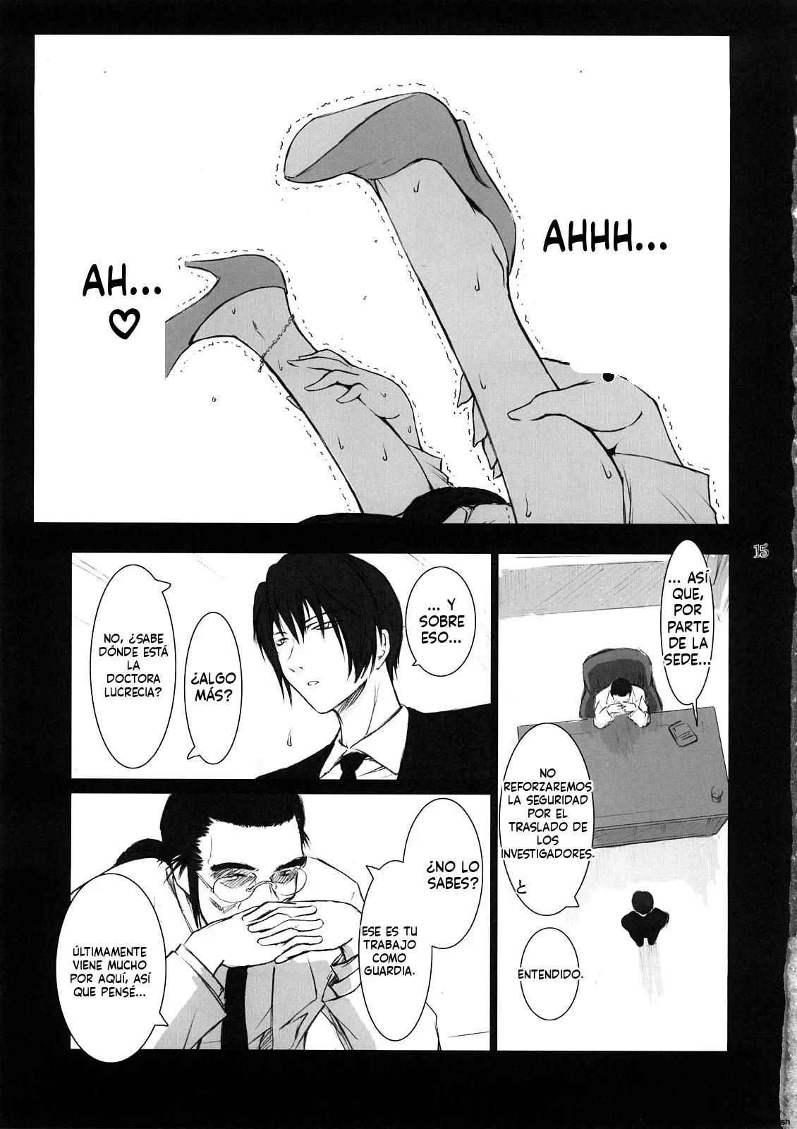 (C73) [Kokonokiya (Kokonoki Nao)] Lucrecia II (Final Fantasy VII: Dirge of Cerberus) [Spanish] [MTL] изображение № 14