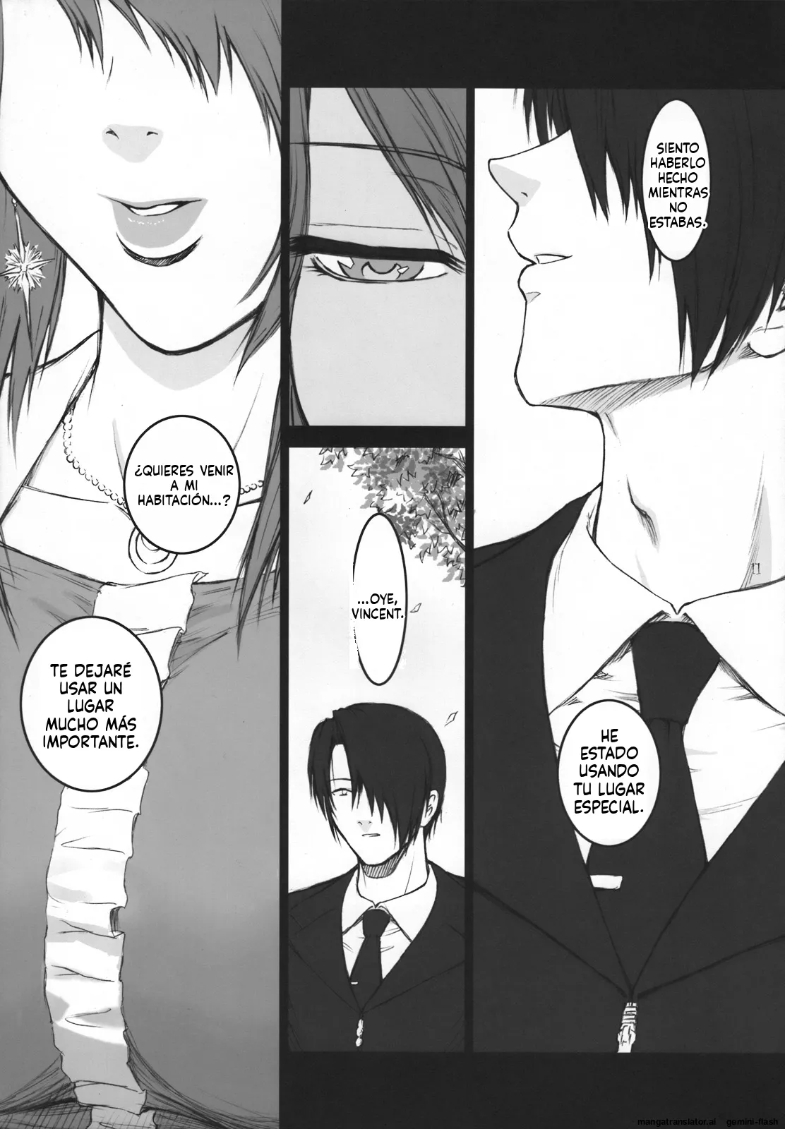 (C74) [Kokonokiya (Kokonoki Nao)] Lucrecia III (Final Fantasy VII: Dirge of Cerberus) [Spanish] [MTL] imagen número 10