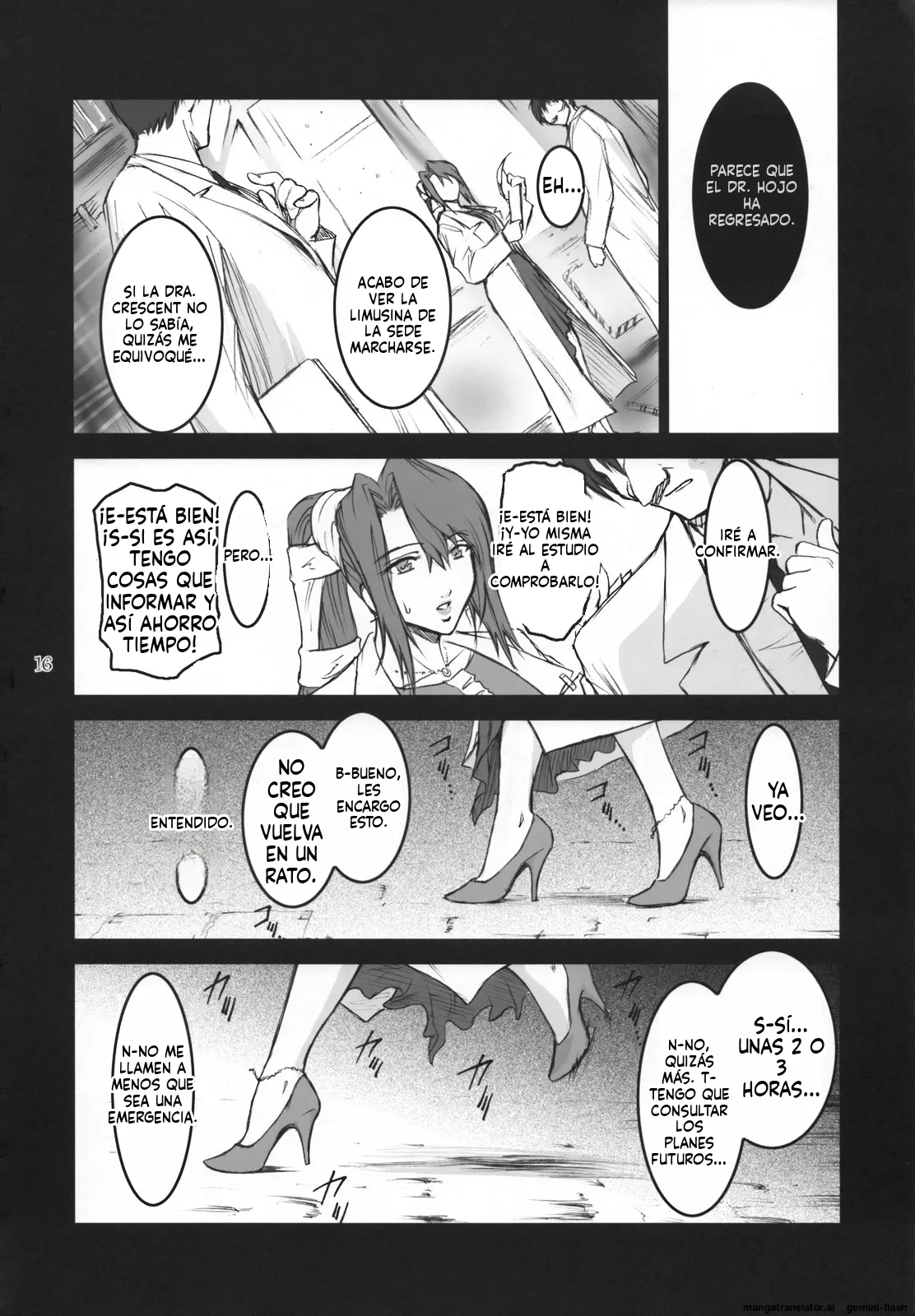 (C74) [Kokonokiya (Kokonoki Nao)] Lucrecia III (Final Fantasy VII: Dirge of Cerberus) [Spanish] [MTL] imagen número 15