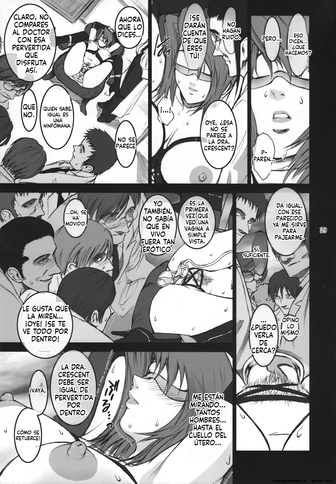 (C74) [Kokonokiya (Kokonoki Nao)] Lucrecia III (Final Fantasy VII: Dirge of Cerberus) [Spanish] [MTL] imagen número 38