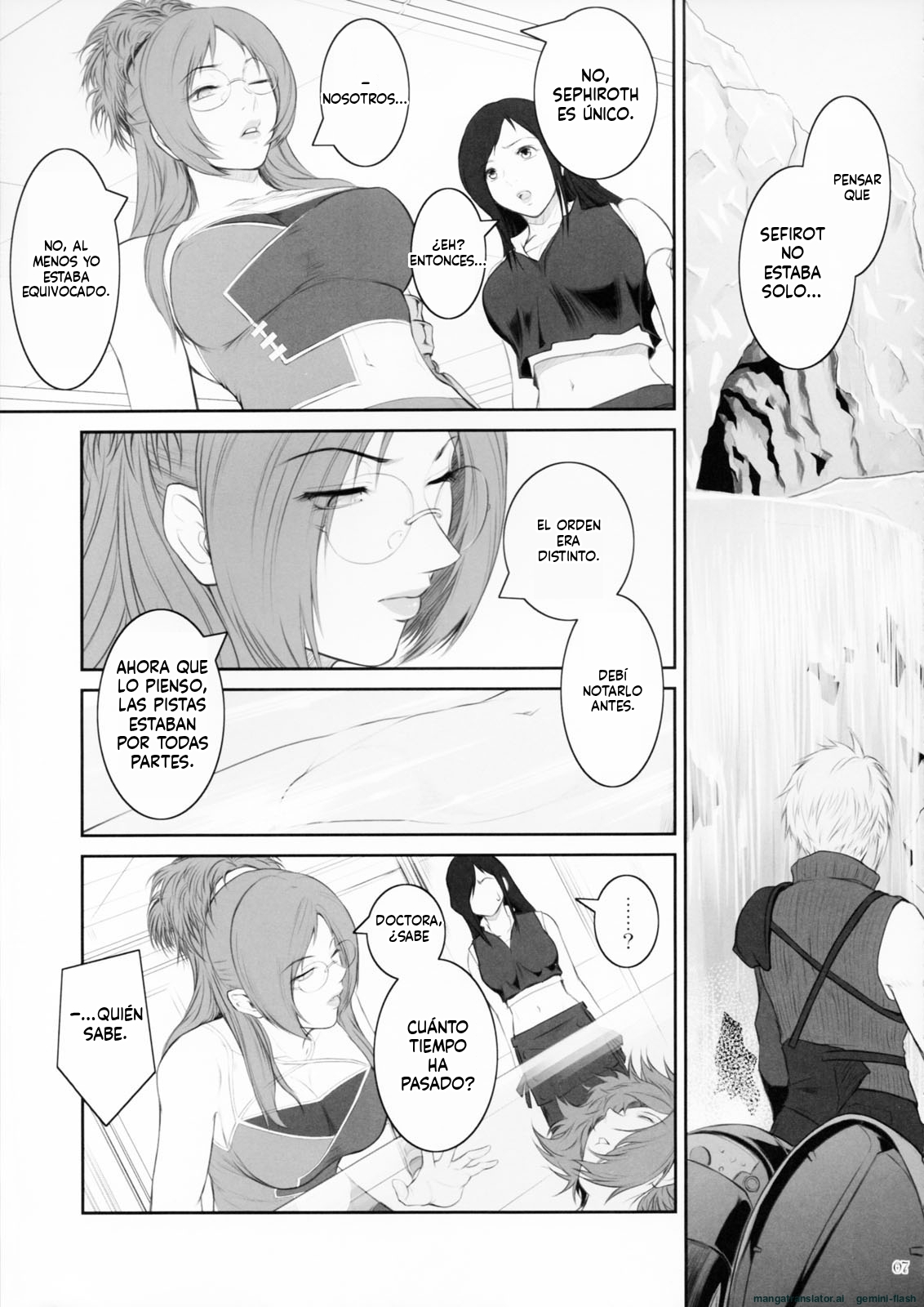 (C83) [Kokonokiya (Kokonoki Nao)] Lucrecia VII (Final Fantasy VII: Dirge of Cerberus) [Spanish] [MTL] 이미지 번호 6