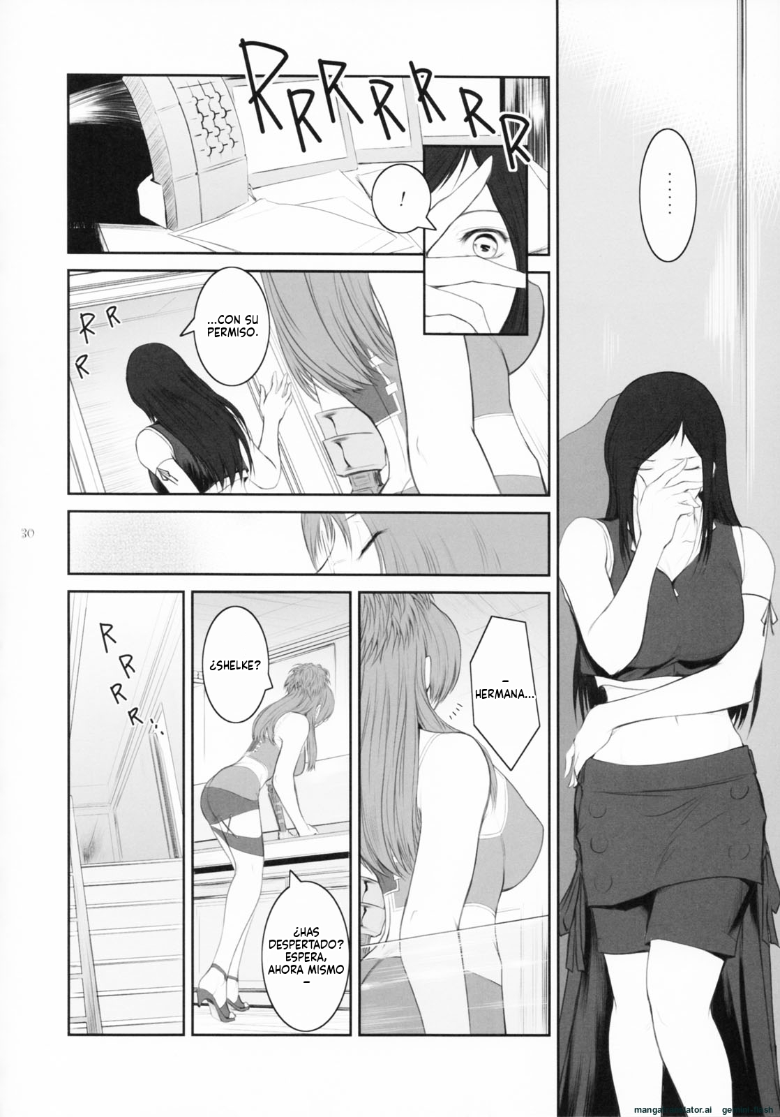 (C83) [Kokonokiya (Kokonoki Nao)] Lucrecia VII (Final Fantasy VII: Dirge of Cerberus) [Spanish] [MTL] 이미지 번호 29