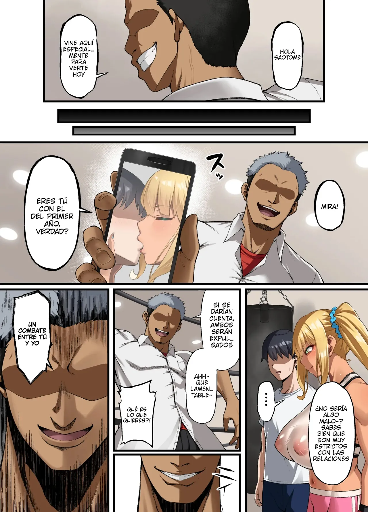 [Small Marron (Asakura Kukuri)] Haiboku. ～Boku no Aya-nee ga Ochiru made～｜Derrota. ～Hasta que Aya-nee Caiga～ [Spanish] [P7Neko] Bildnummer 5