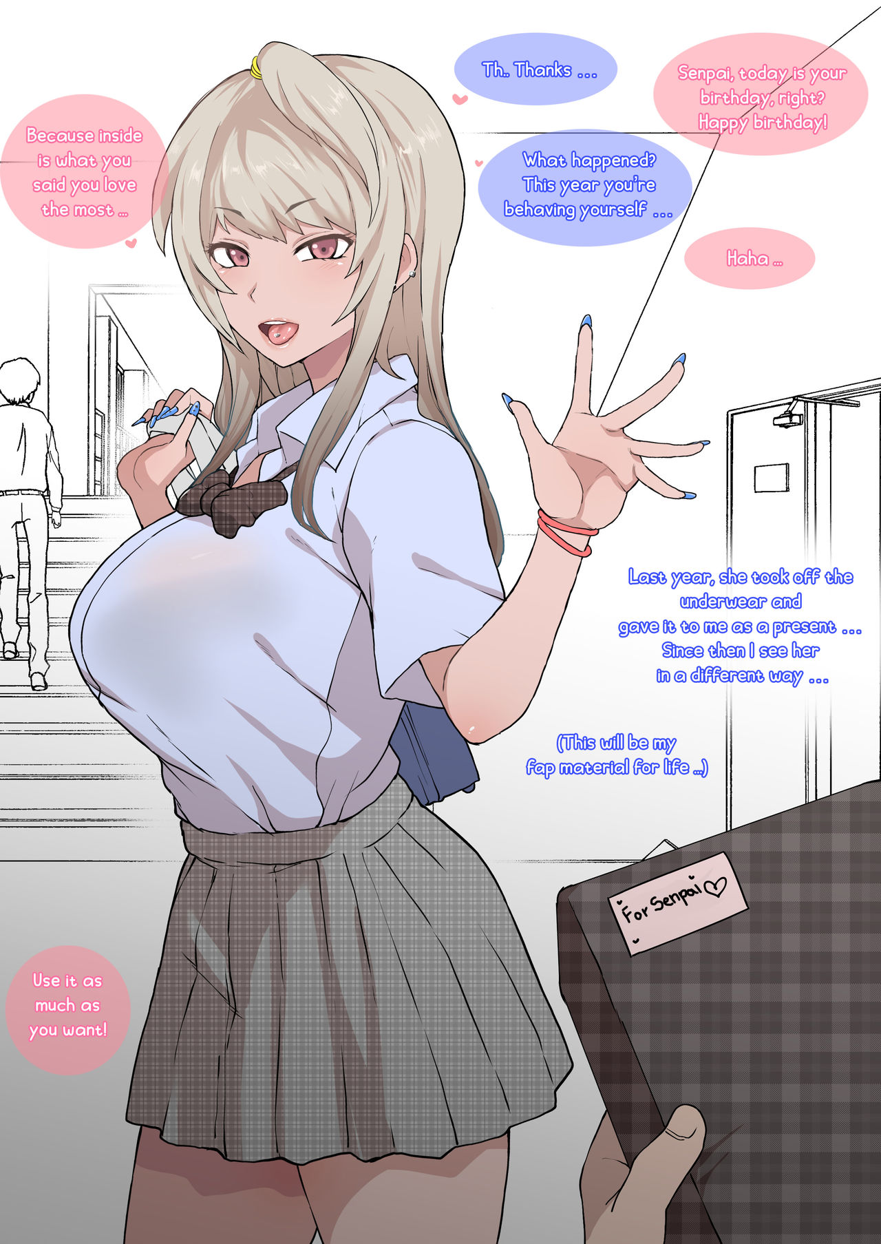 [Terasu MC] Otaku no Boku to Iikanjidatta Kuro Gyaru Kouhai wo Netorareru Mini [English] [Wukage] numero di immagine  3