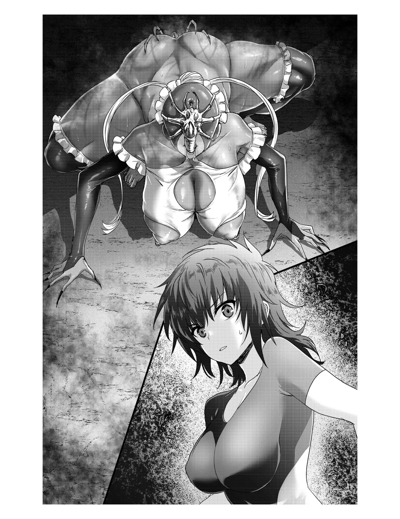 [RAN]夜缚Extra第二话「败北连锁开始。沦为苗床的女人」（AI汉化+润色） Bildnummer 10