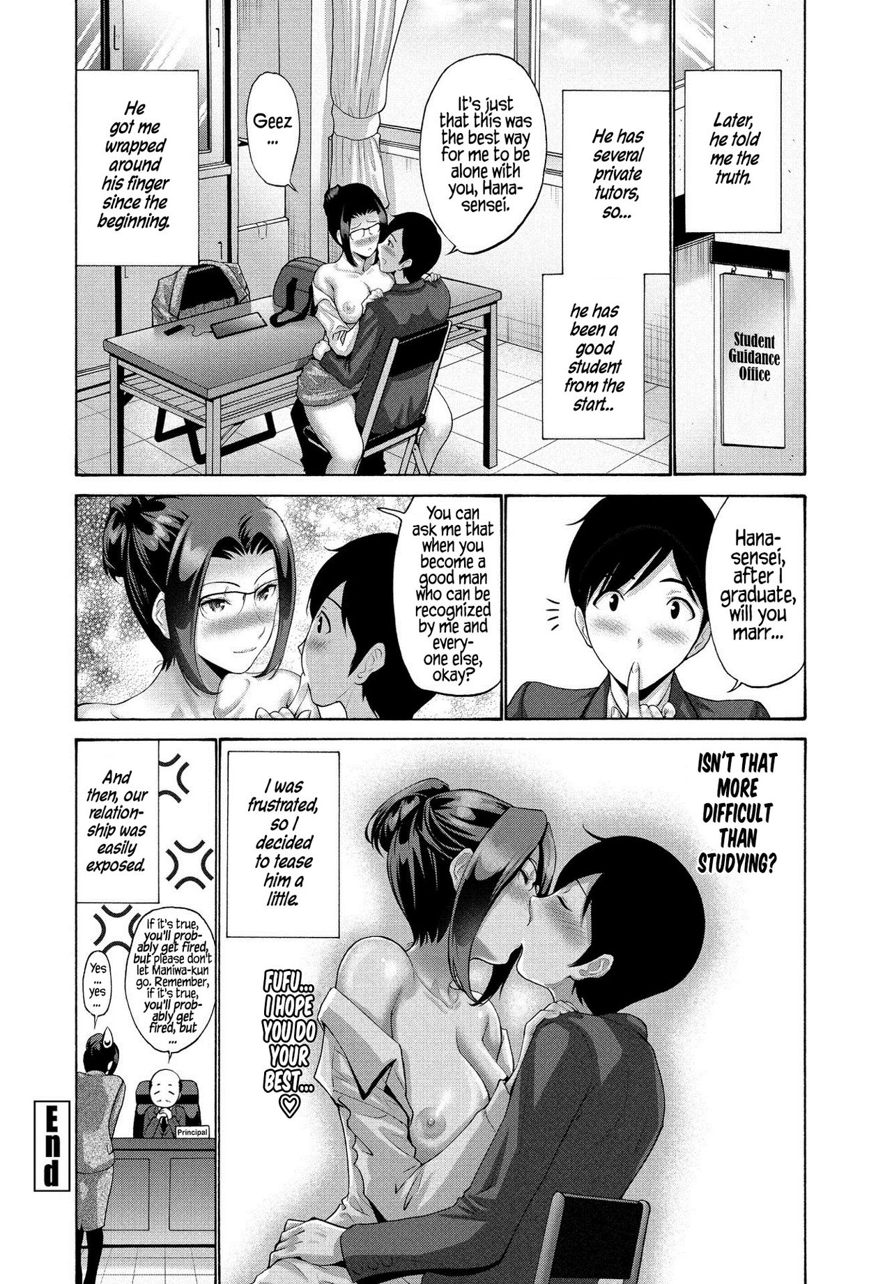 [Nishikawa Kou] Oshiete Hana Sensei ♡ | Teach Me, Hana Sensei ♡ (COMIC Penguin Club 2021-03) [English] [Hellsin] [Digital] image number 16