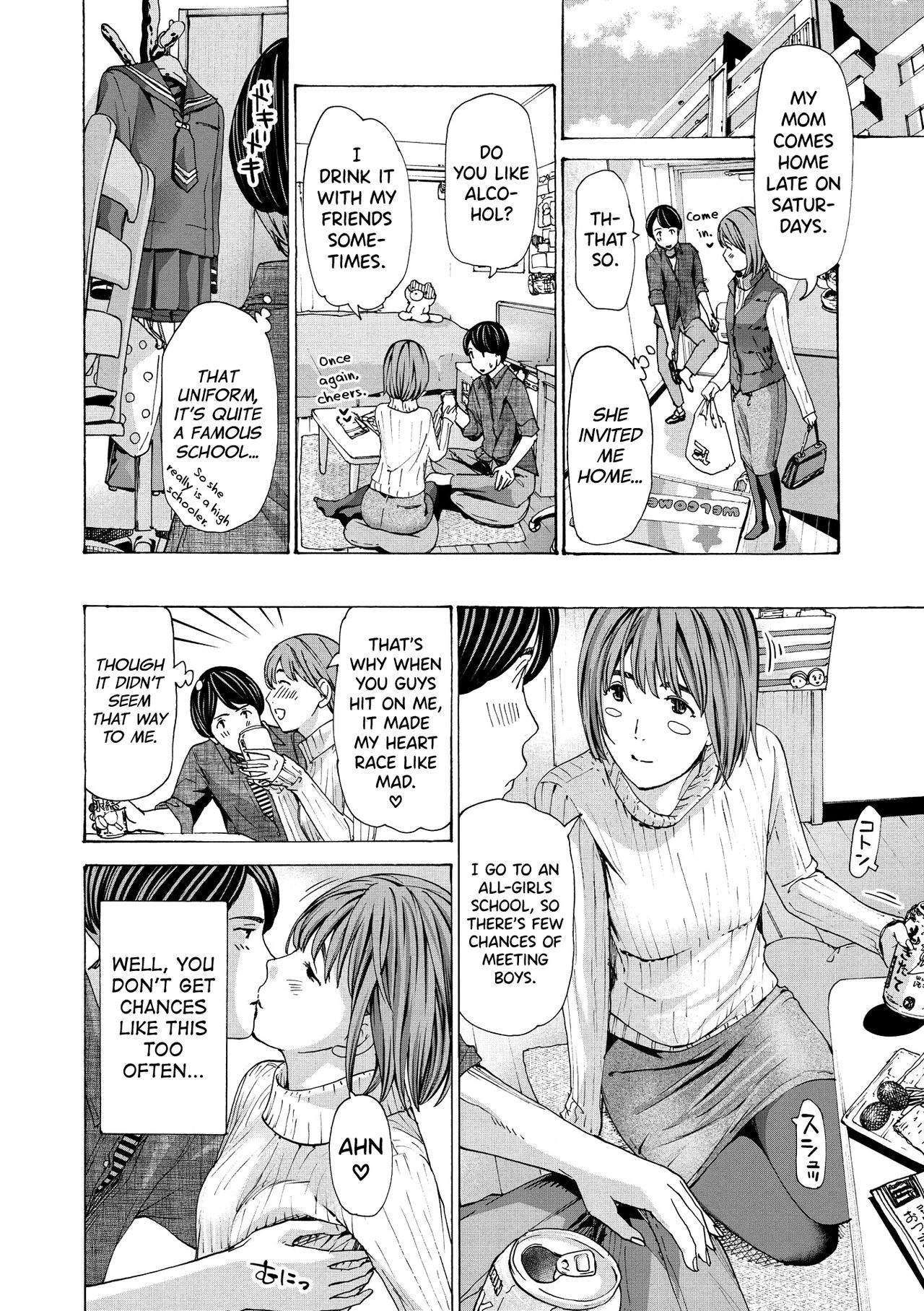 [Asagi Ryuu] Onee-san ga Iyashite Ageru Ch.1 [English] [biribiri] [Digital] image number 4