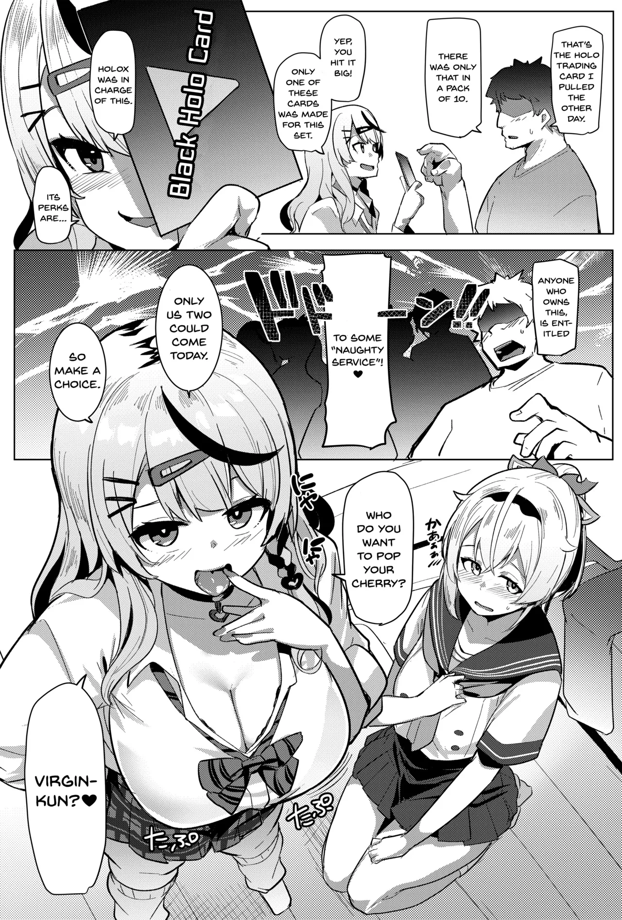 [Hitsuji Kikaku (Muneshiro)] Osucollab X (Hololive) [English] [SDTLs] [Digital] numero di immagine  5