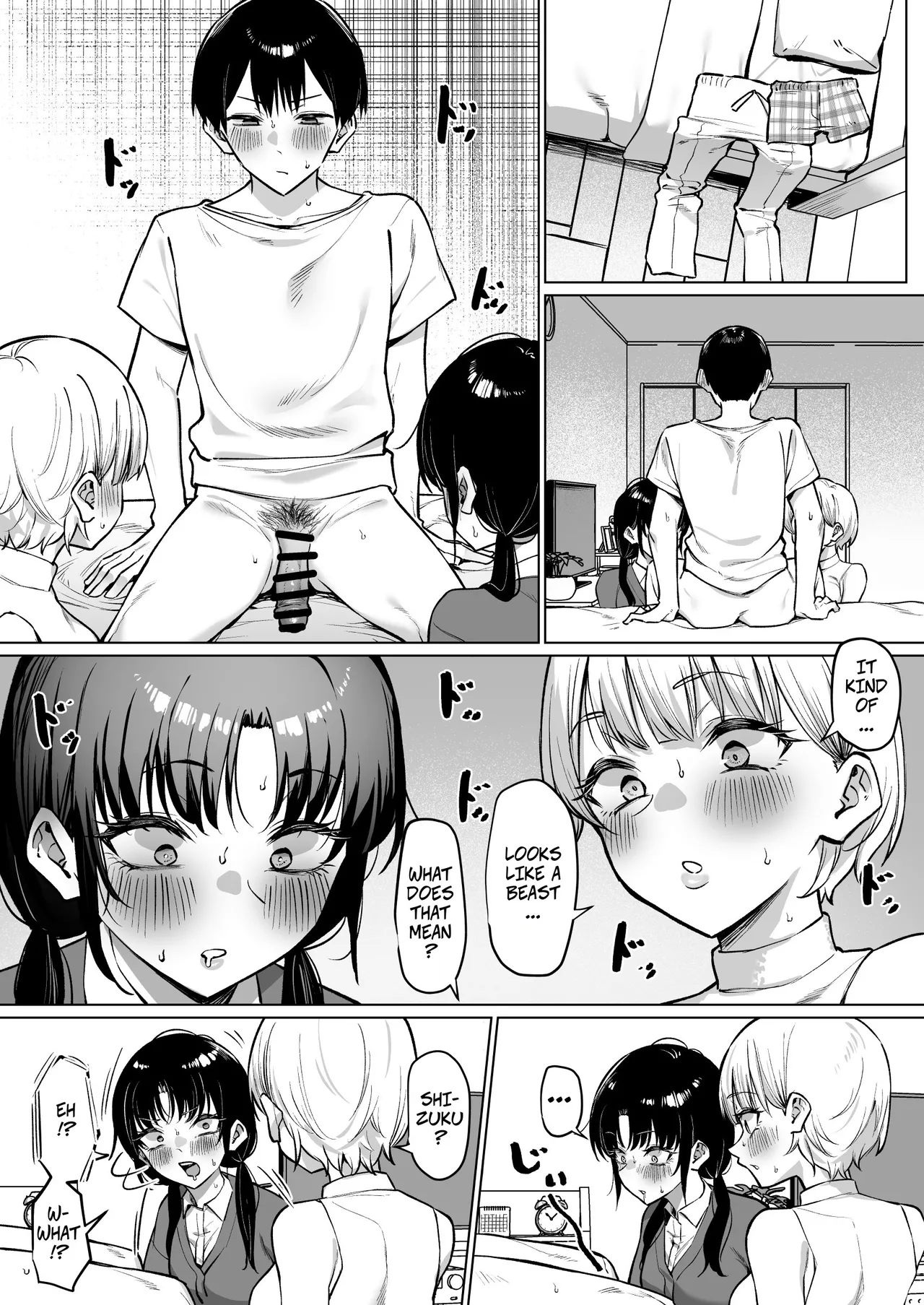 [MM] A Story About Kissing 2 Female Friends part 2 -- Onna Tomodachi Futari to Perochuu suru Hanashi imagen número 10