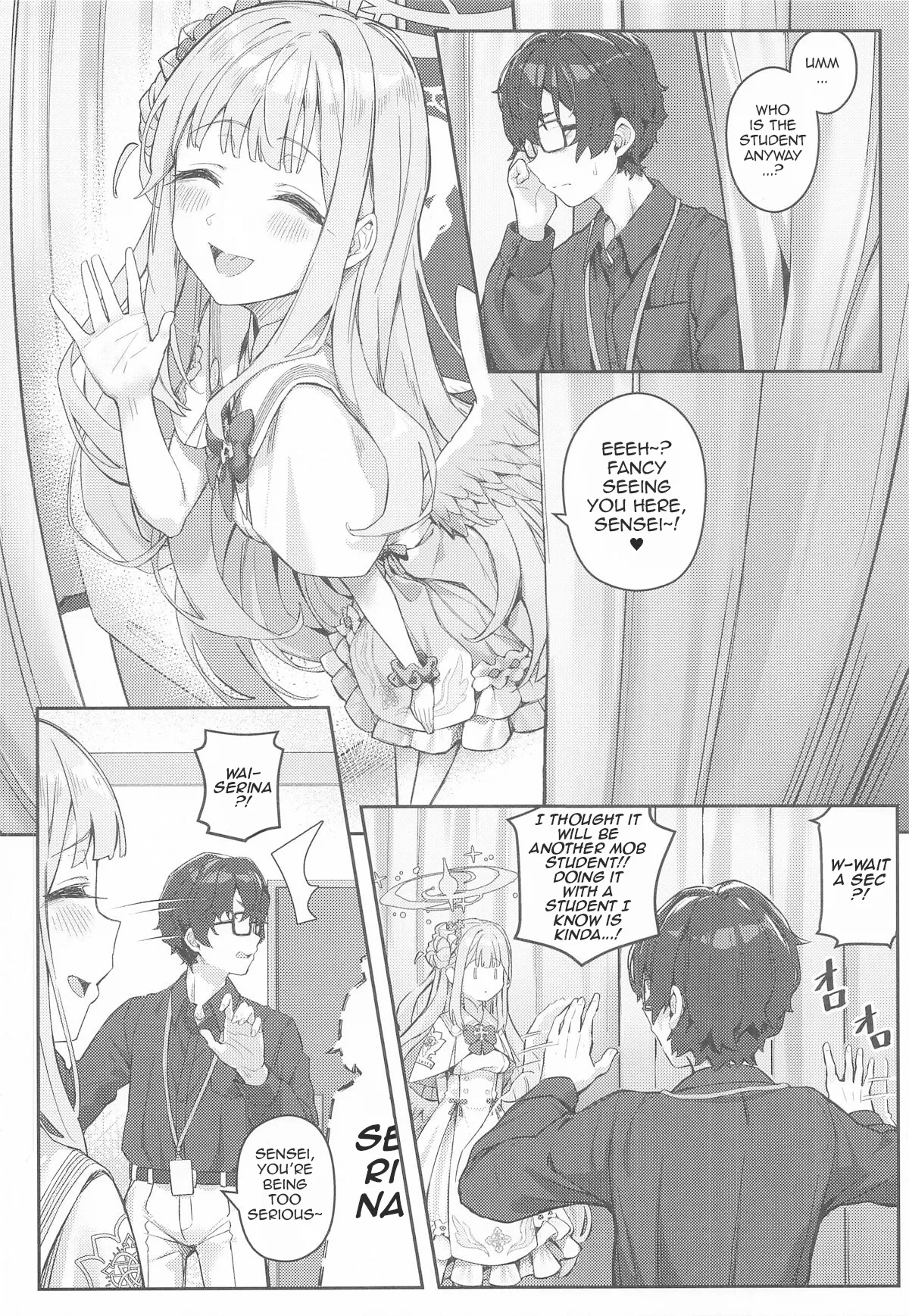 (C107) [33Gou Heya (Mitsu)] Hane no Aru Kanojo-tachi no Sanran Jijou | The Egg-Laying Circumstances of Girls with Wings (Blue Archive) [English] [DeppoTL] image number 5
