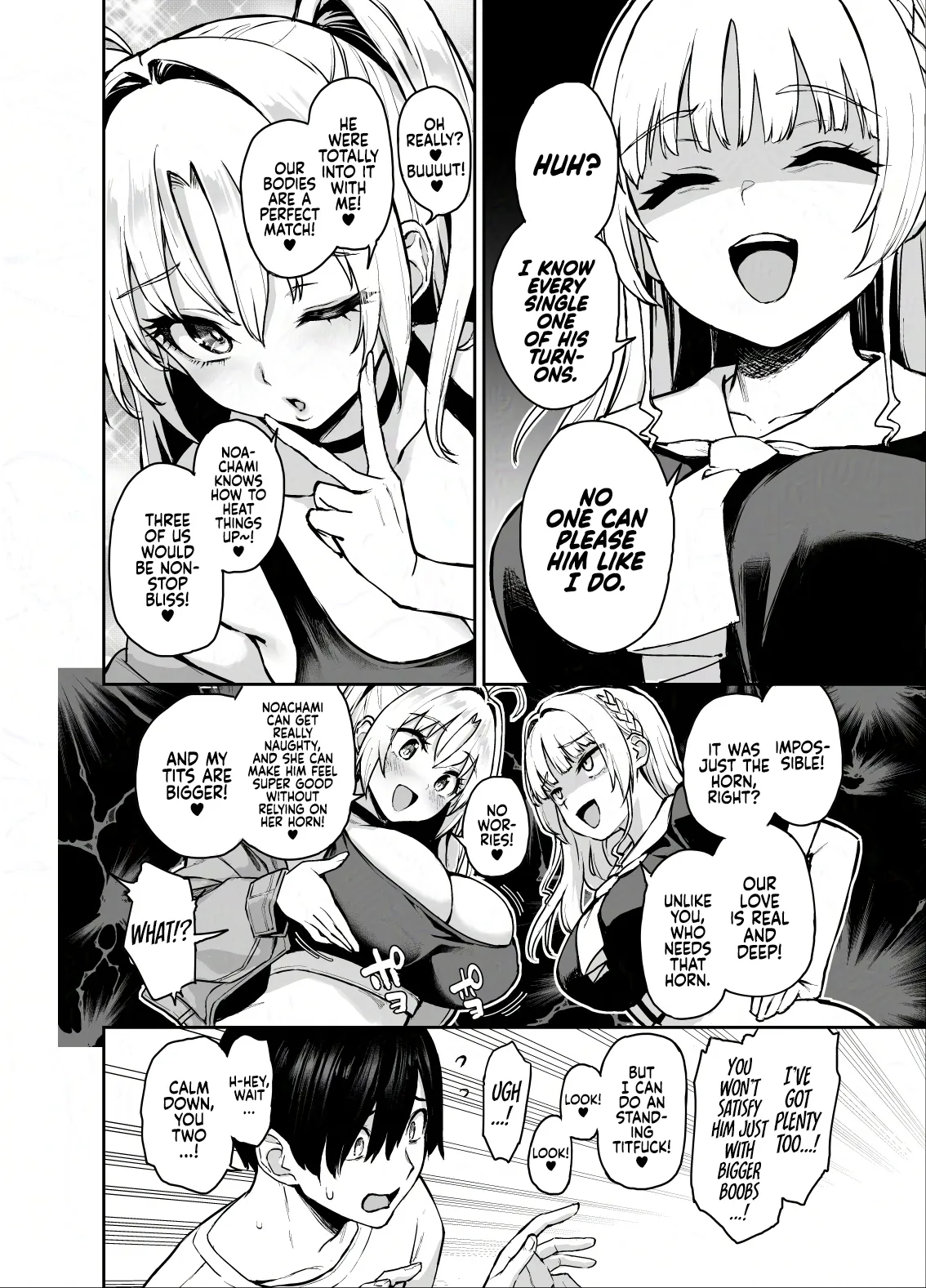 [Anmitsuyomogitei (Michiking)] Succubus Seitokai Shiko Shiko Shikkoubu 3 | Succubus Student Council Milking Club 3  [English] [Coffedrug] Bildnummer 8