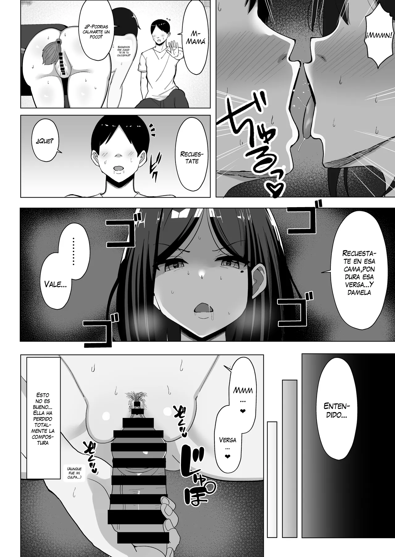 [Mustard Teikoku (Europia)] Kaa-chan to Sex Shinai to Derarenai Heya 2 ~Kuchiurusai Haha to Hankouki no Ore~ | Trapped in a room until we've had enough sex, part 2 ~My annoying mother and me, in my rebellious phase~ [Spanish] [VarKatzas666] 画像番号 29