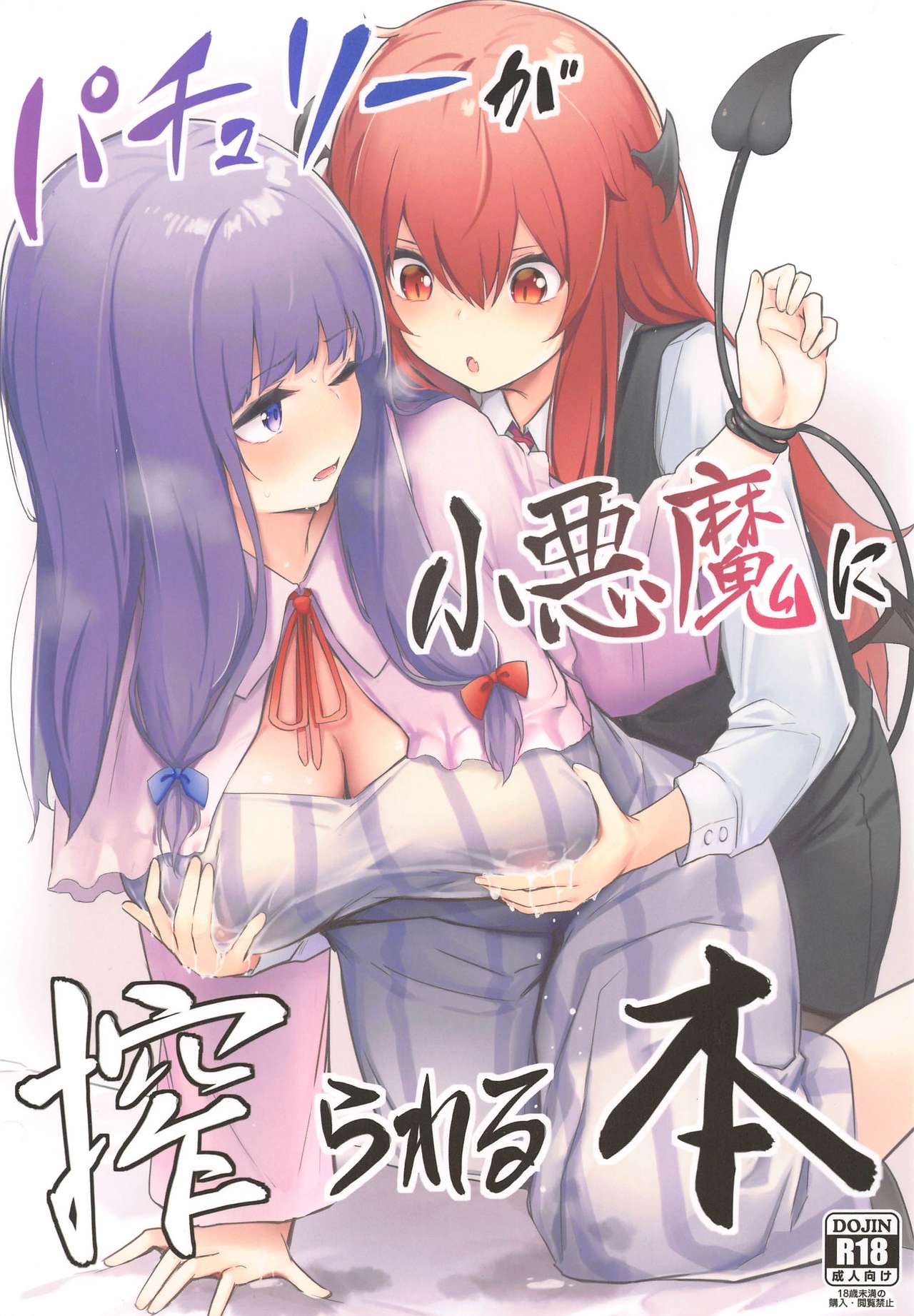 (AC2) [Bochi Bochi no Ki (Borusiti)] Patchouli ga Koakuma ni Shiborareru Hon (Touhou Project) [English] image number 1